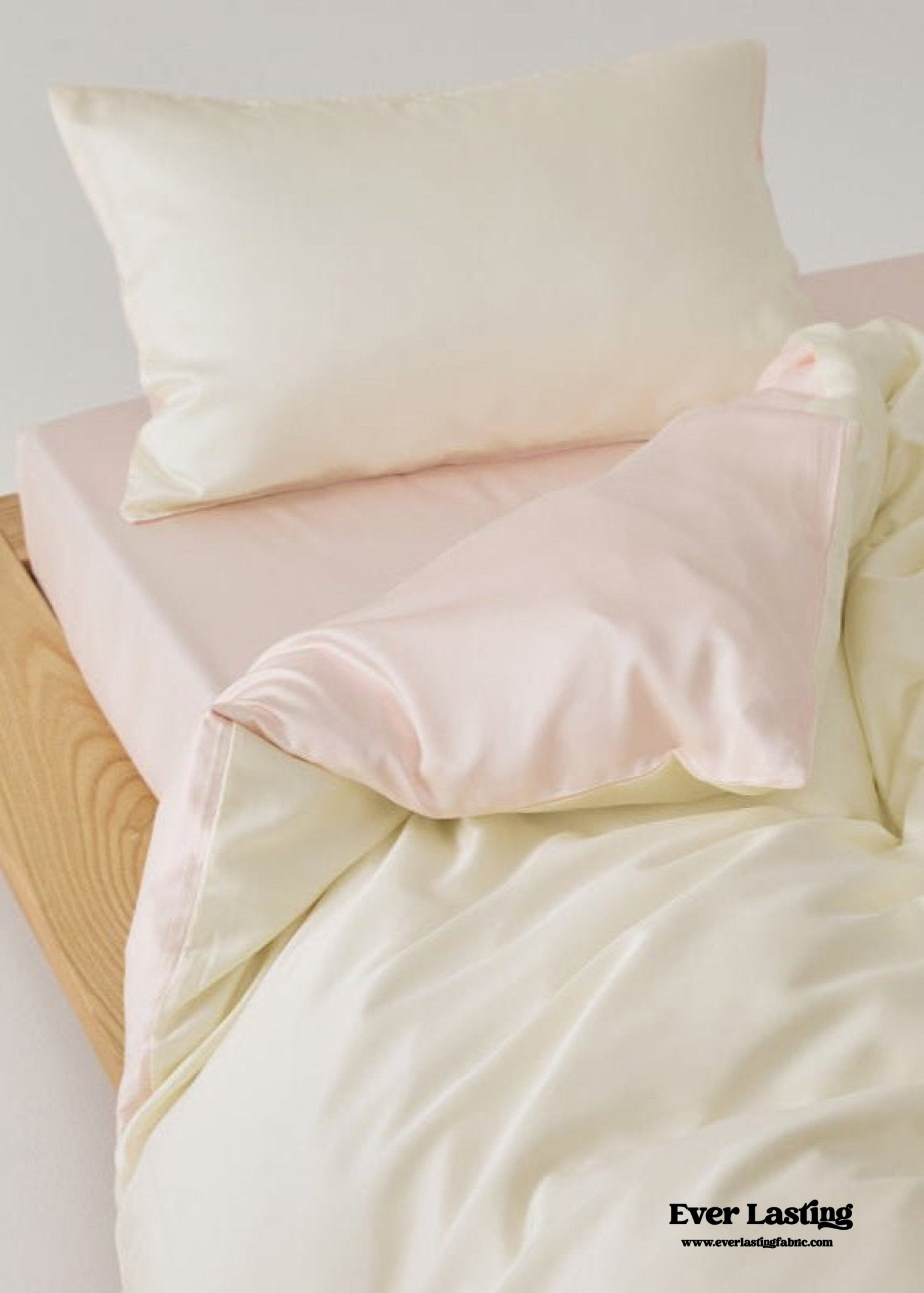 Adeline Pastel Silky Cooling TENCEL™ Bedding Set / Coffee