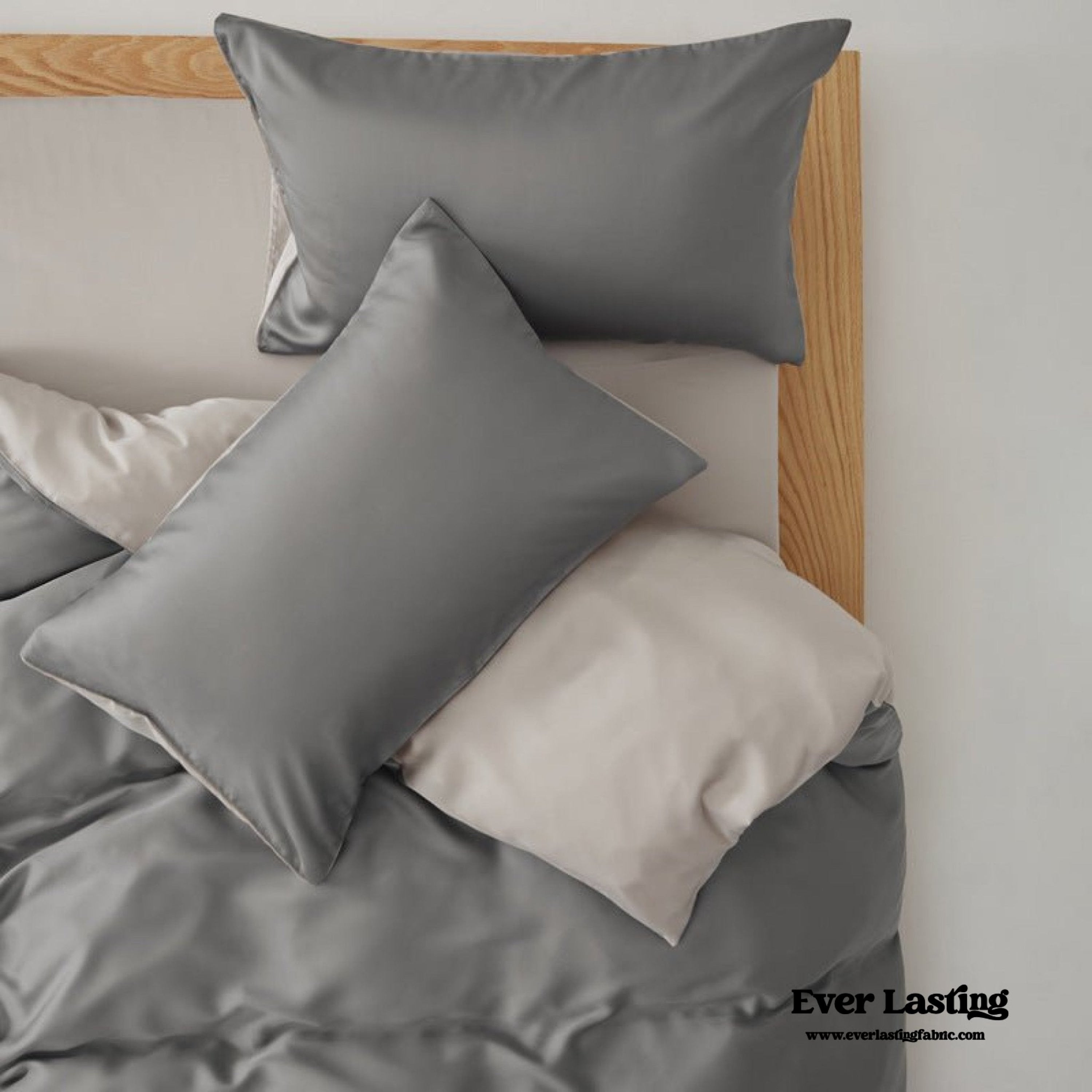 Adeline Pastel Silky Cooling TENCEL™ Bedding Set / Coffee