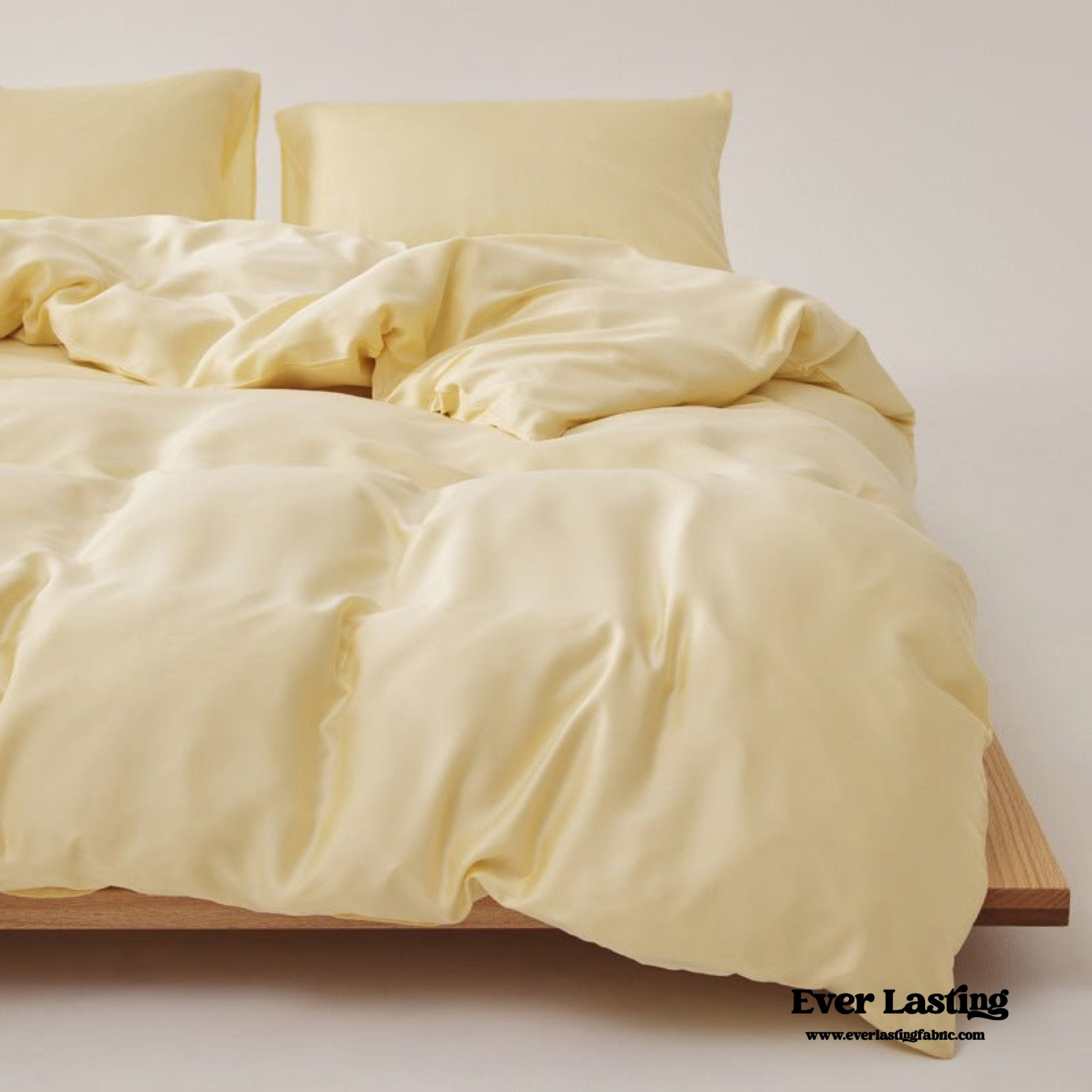 Adeline Pastel Silky Cooling TENCEL™ Bedding Set / Coffee