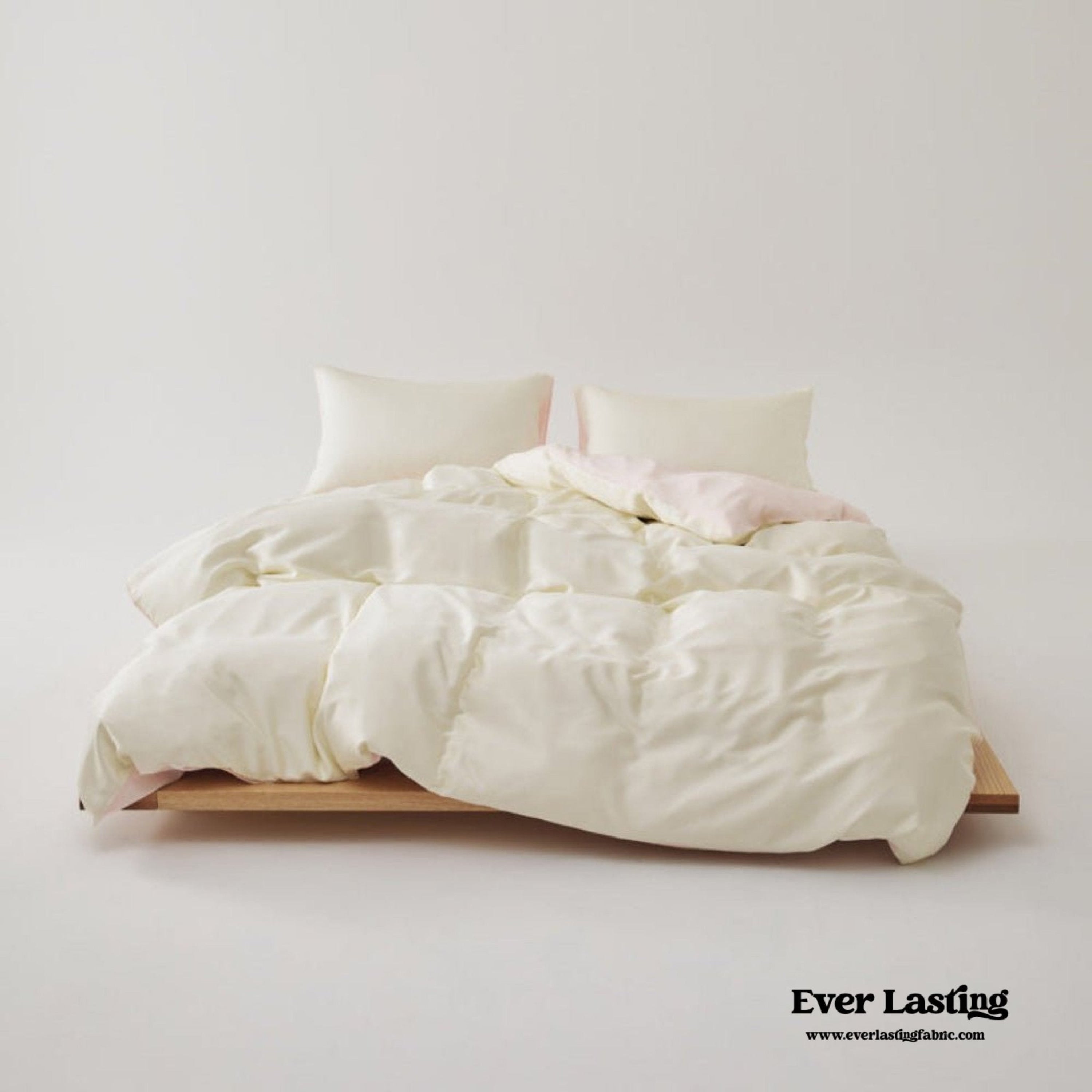 Adeline Pastel Silky Cooling TENCEL™ Bedding Set / Coffee