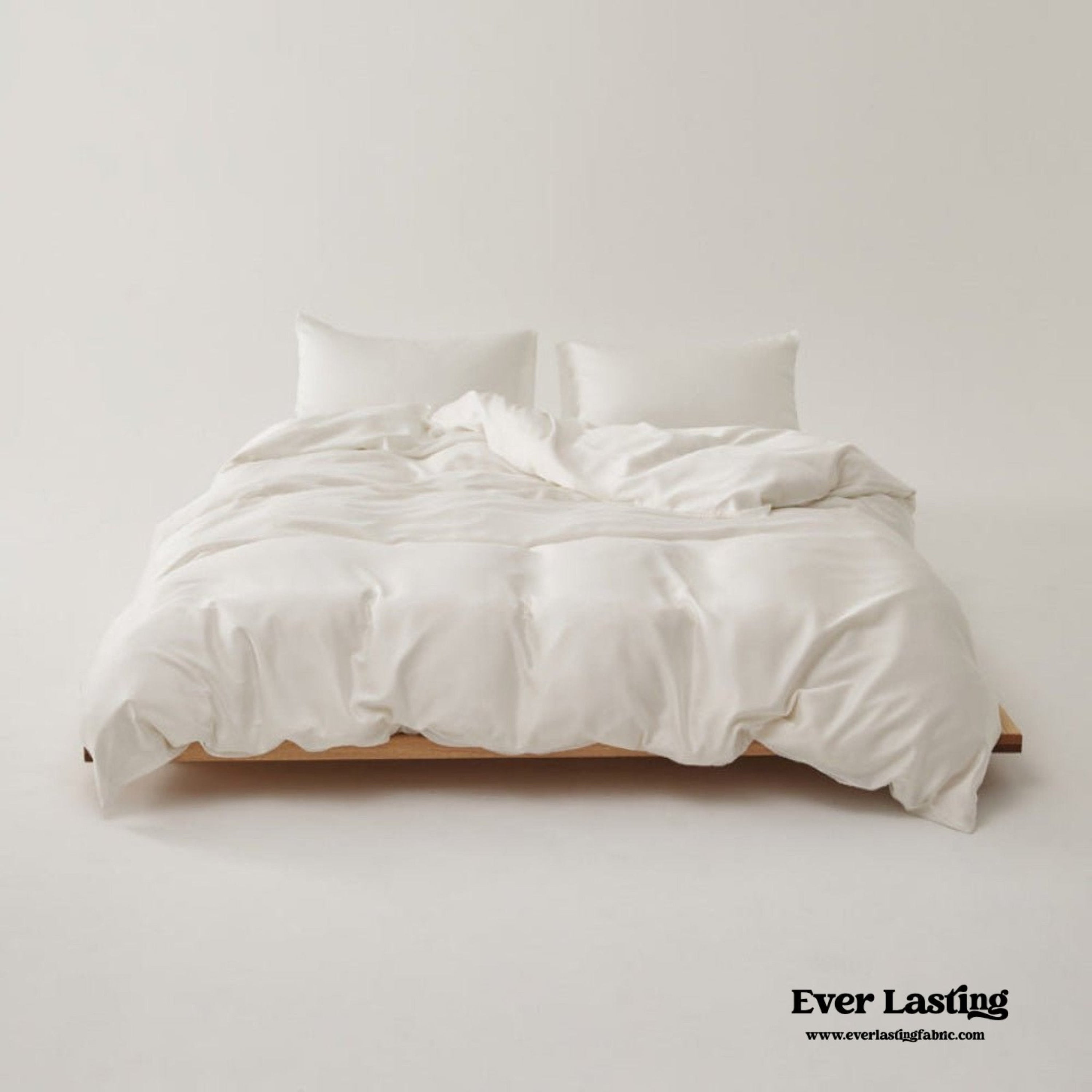 Adeline Pastel Silky Cooling TENCEL™ Bedding Set / Coffee
