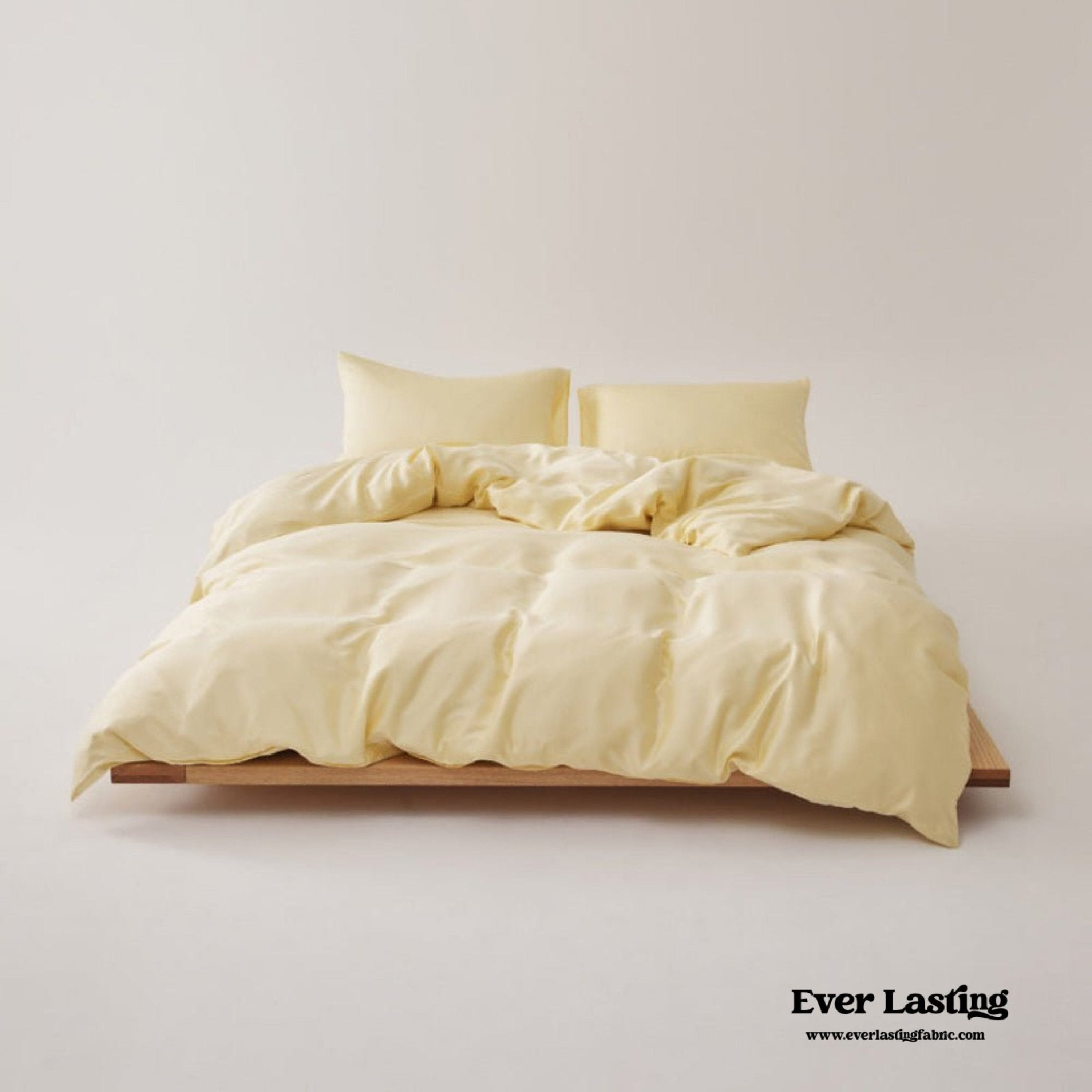 Adeline Pastel Silky Cooling TENCEL™ Bedding Set / Coffee