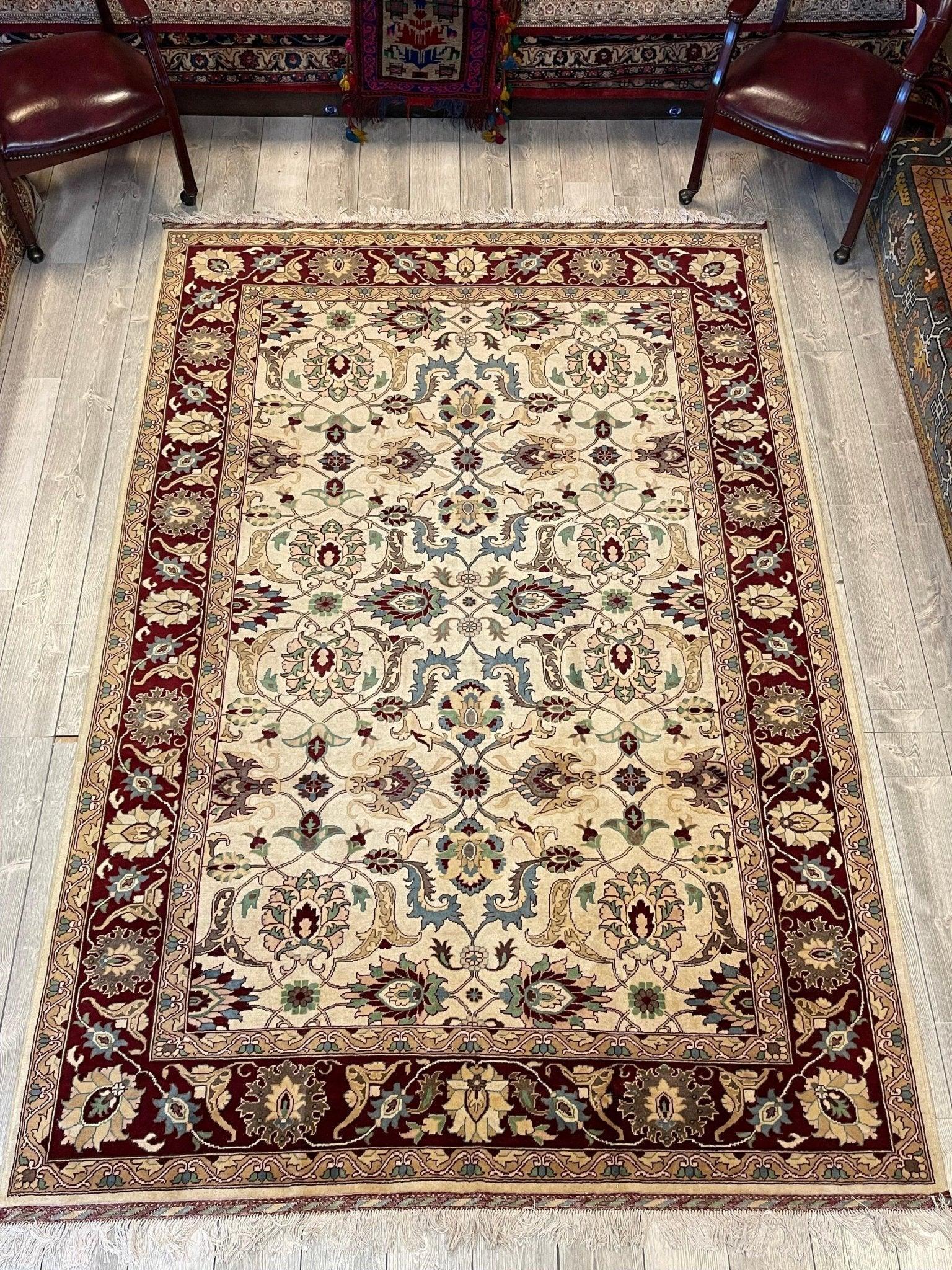 Afghani Hand-knotted Area Rug 7x10 Ft