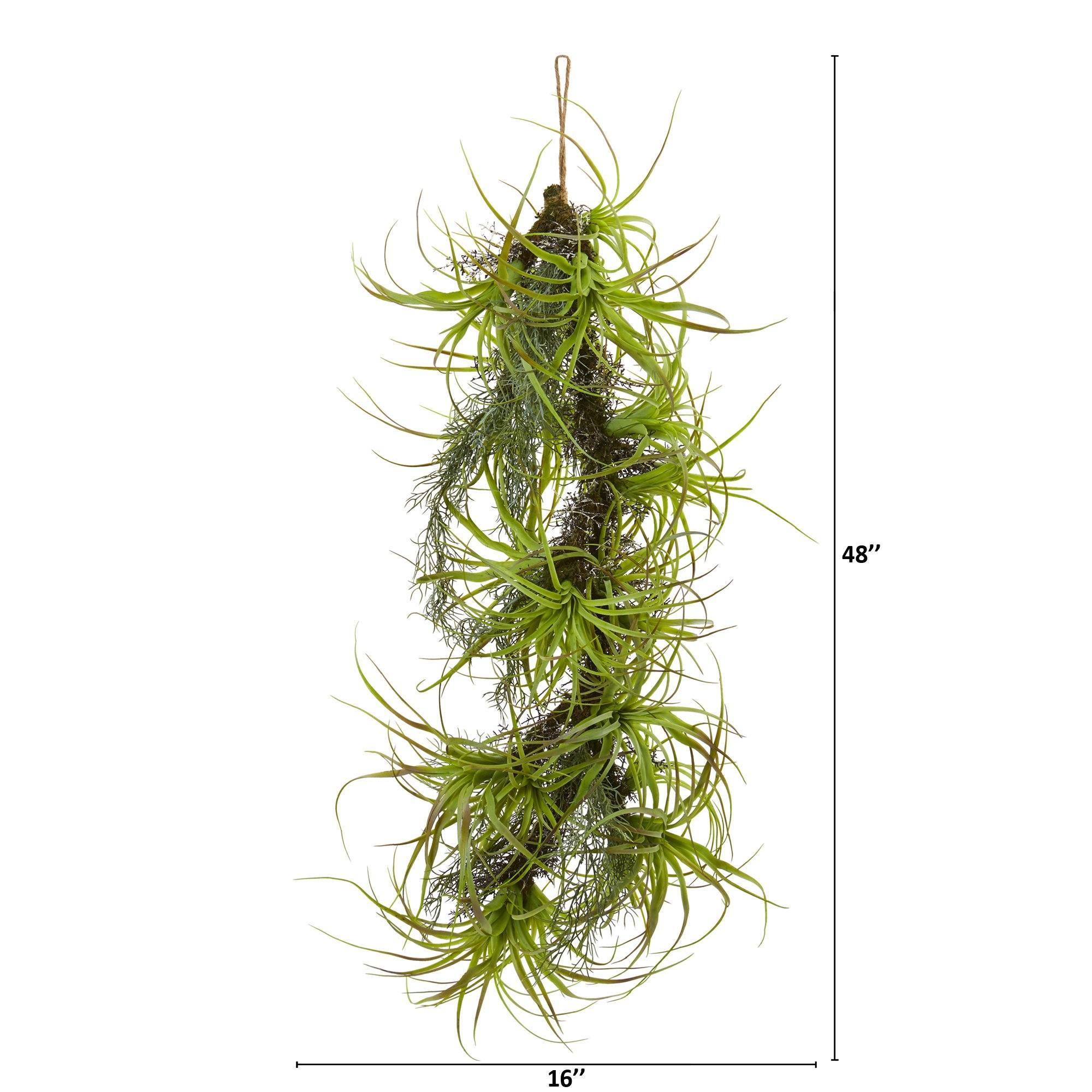 48” Air Plant Artificial Hanging Plant