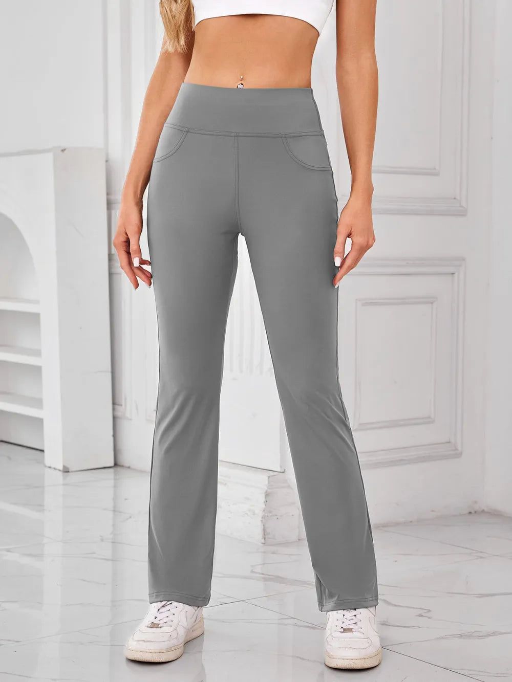 JupiterGear High-Waisted Pants with Pockets