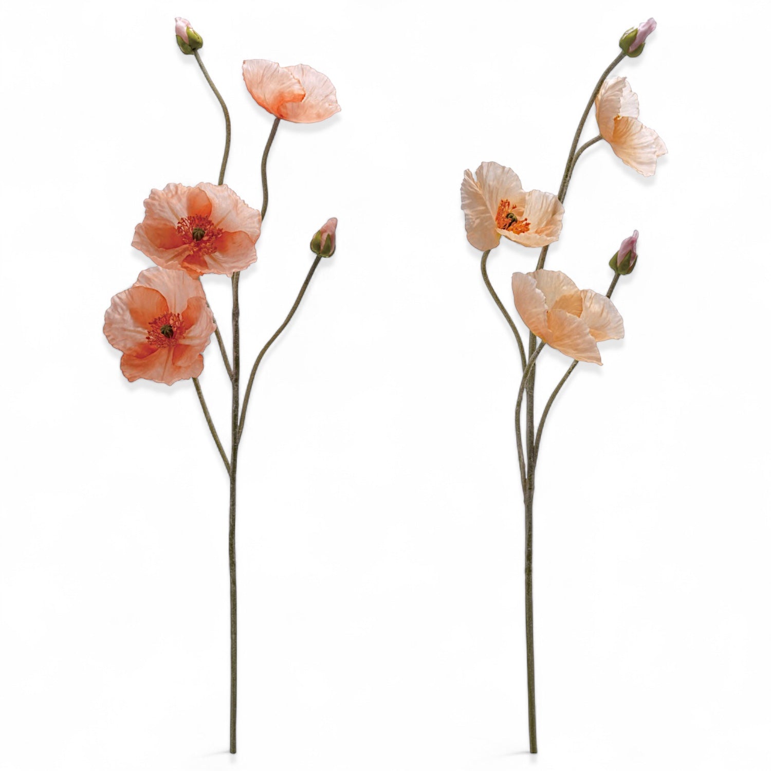 Faux Poppy Flower Pick | 2 Colors