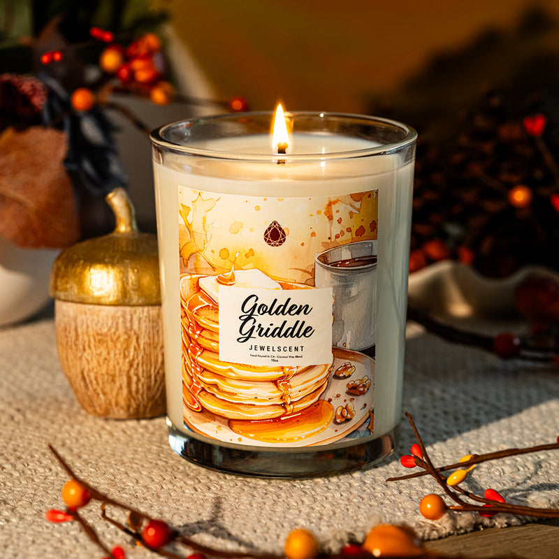 Golden Griddle 18oz Home Jewelry Candle