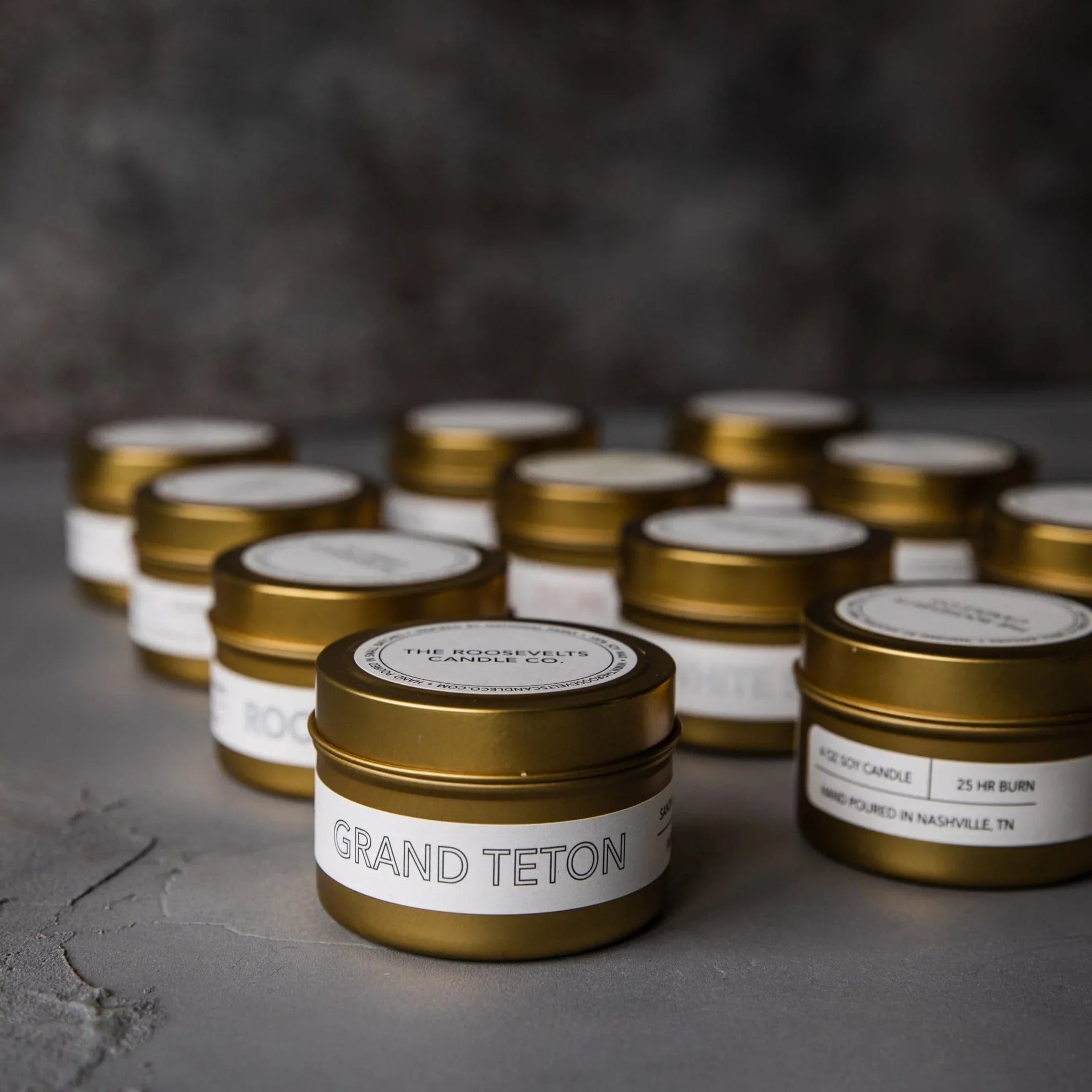 Grand Teton Travel Candle