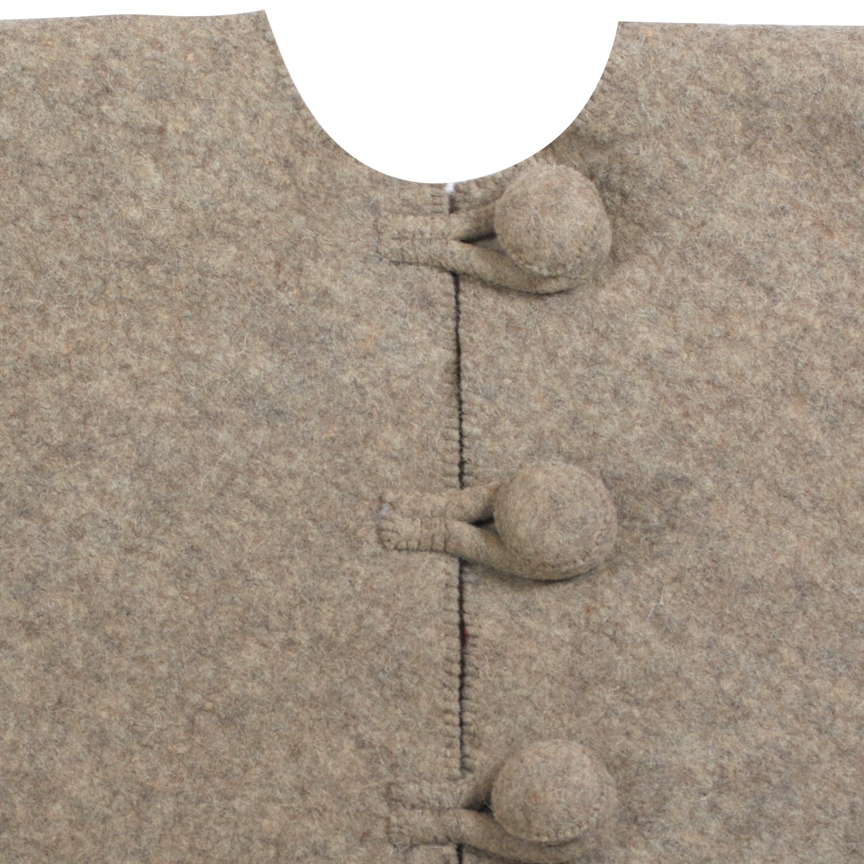 Handmade Christmas Trees Gray Christmas Tree Skirt Felt 60" Arcadia Home