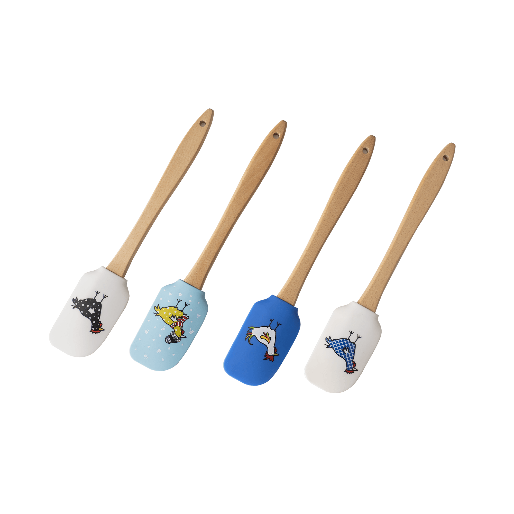 High-Heat Silicone Spatulas