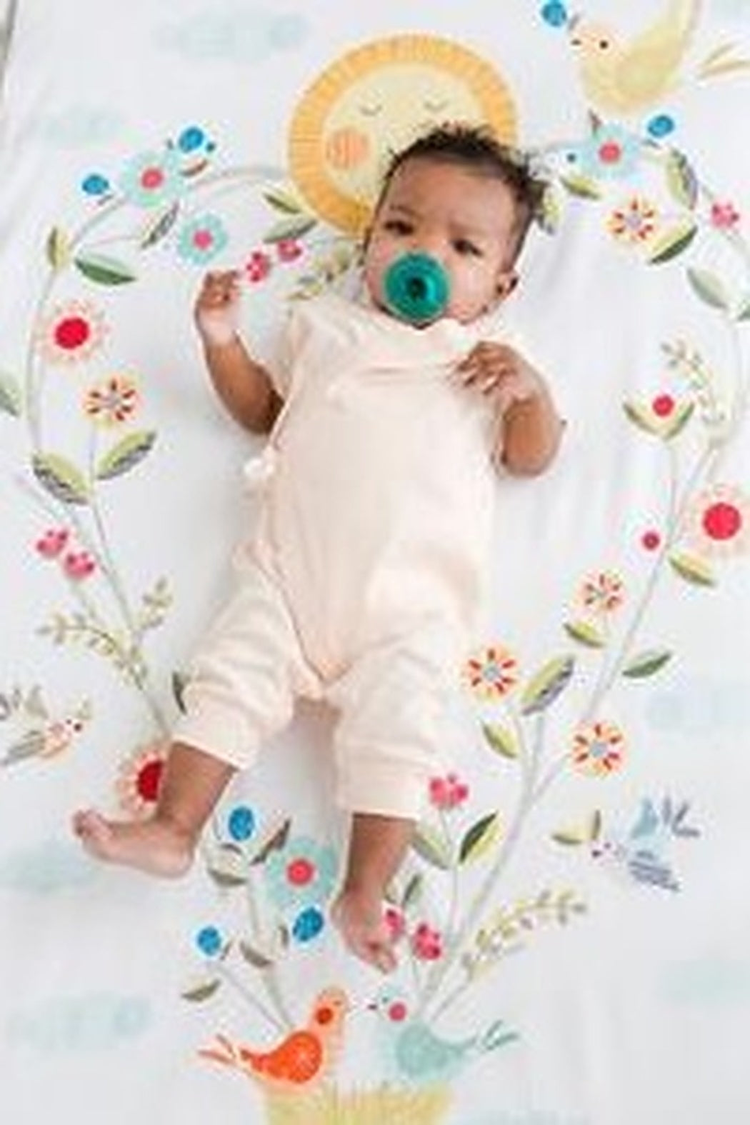 Love Blooms Standard Size Crib Sheet