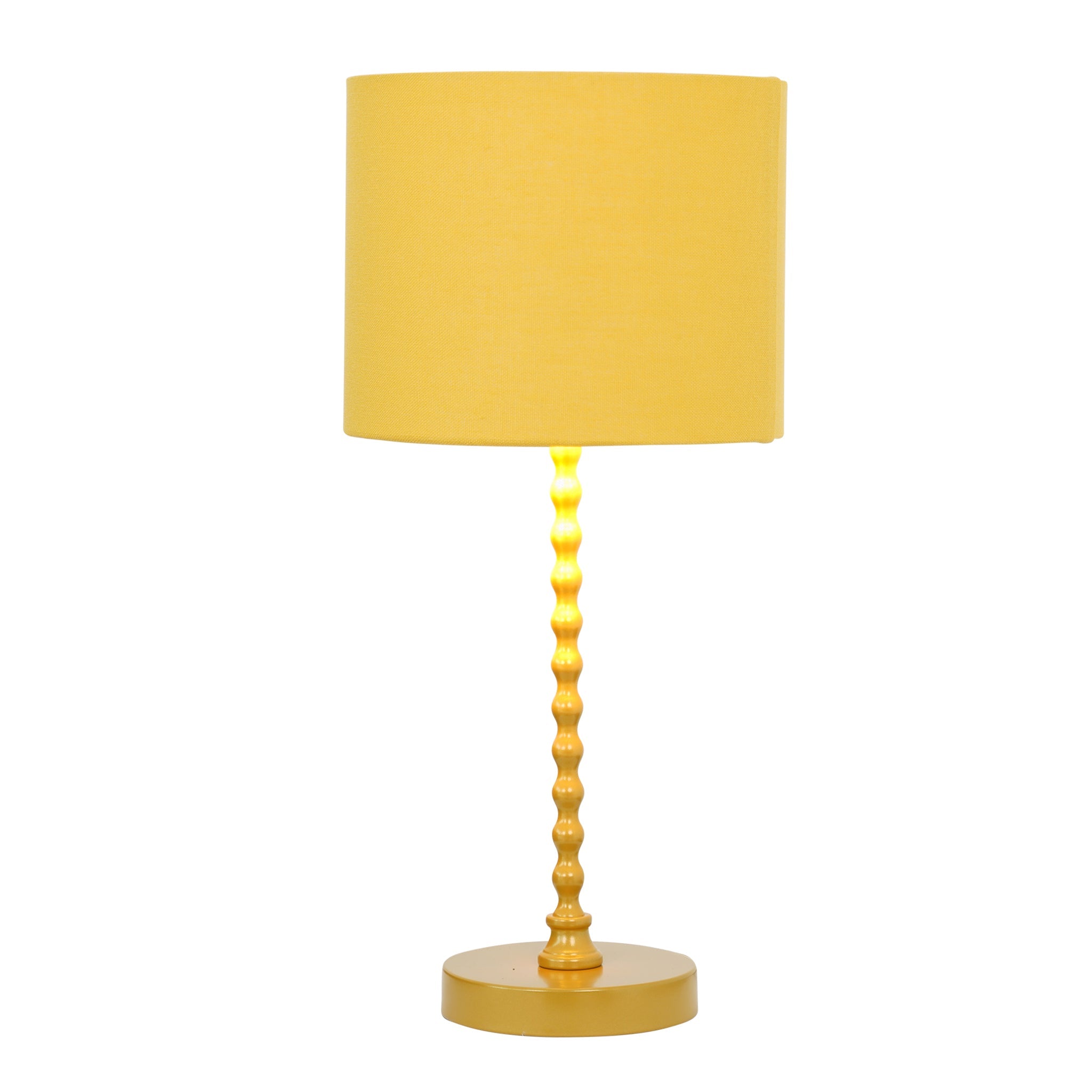 Sereno Table Lamp Ochre and Gold – Luxury Lighting – Curated by SHOPLO