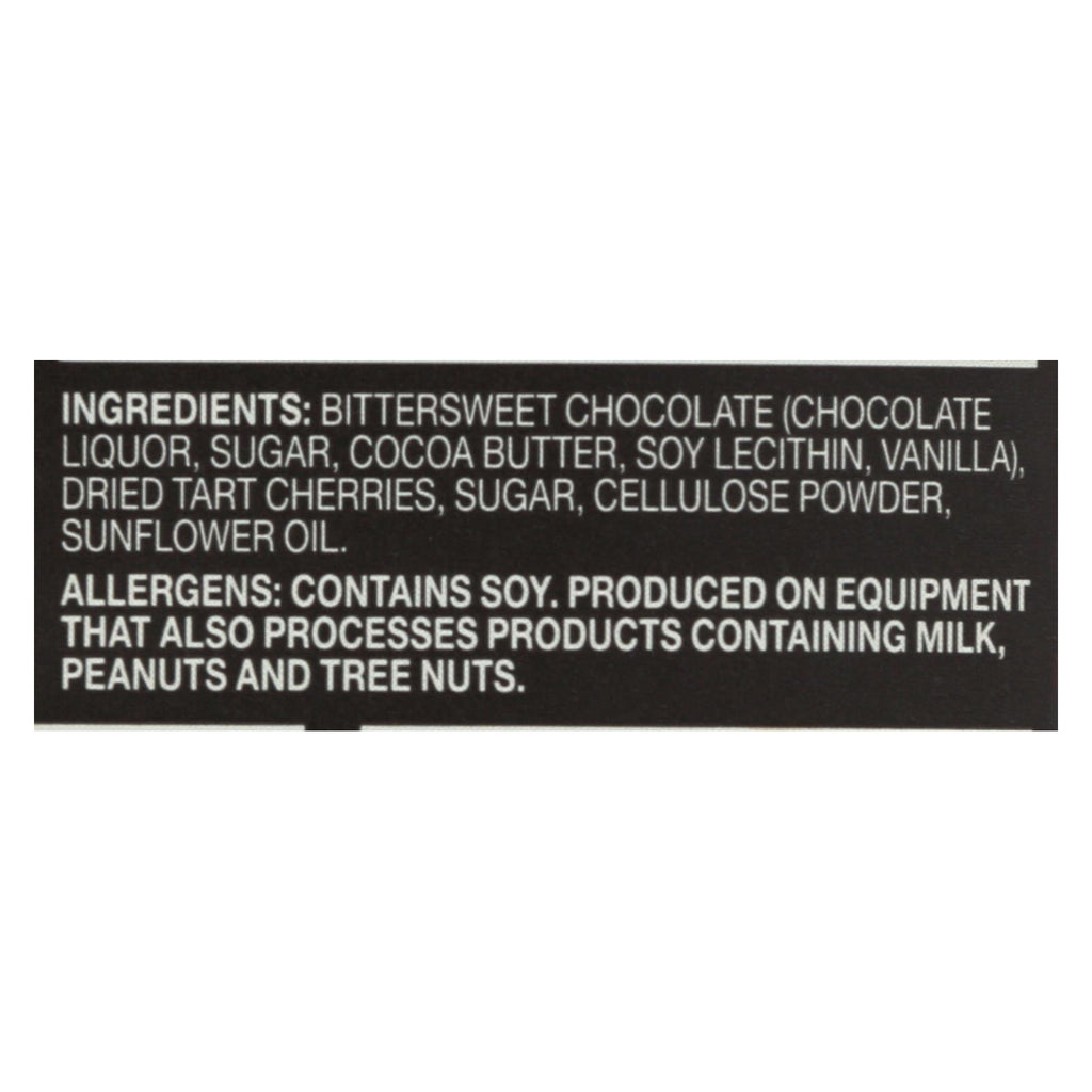Endangered Species Dark Chocolate Cherry Bars, 72% Cocoa, 3oz, 12-Pack