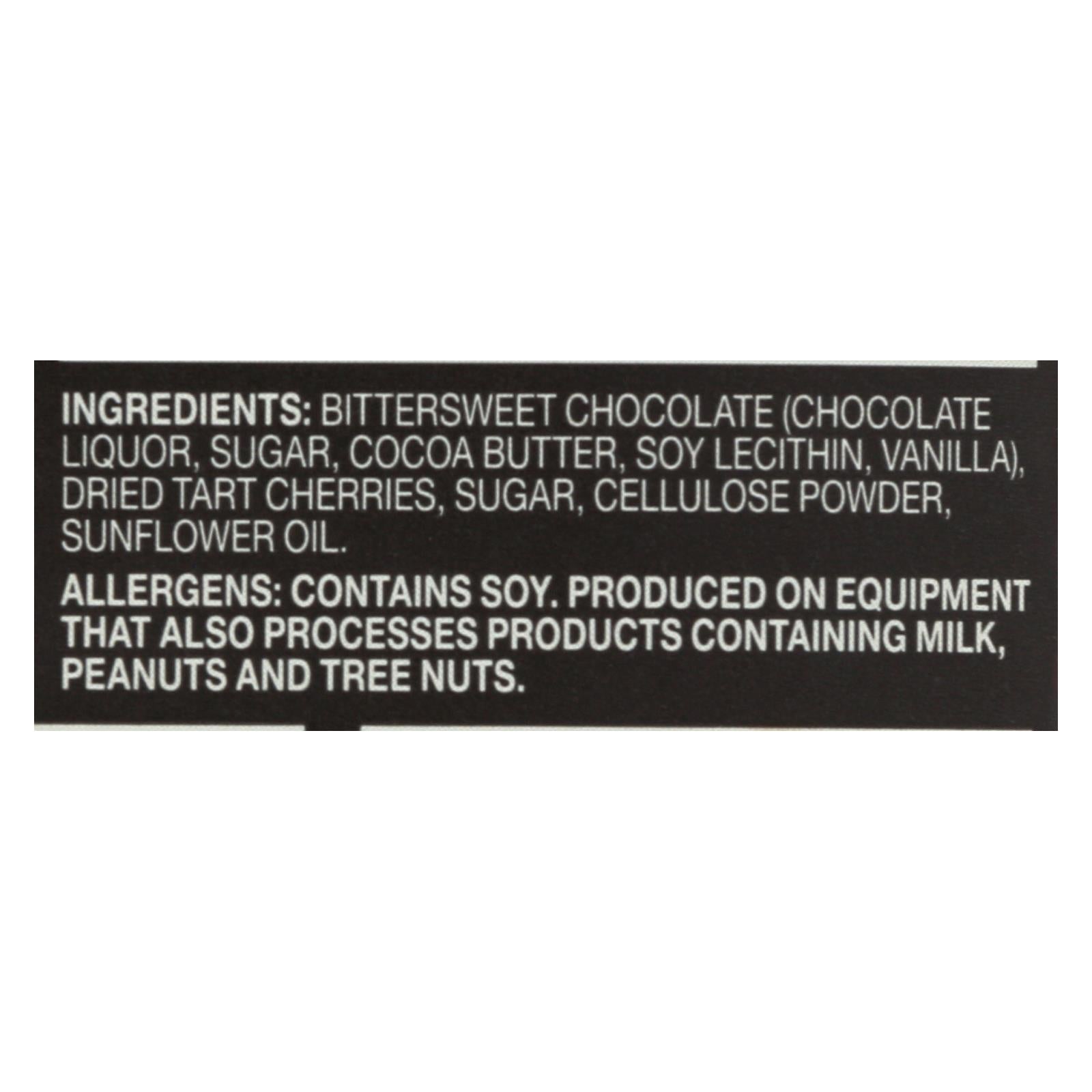 Endangered Species Dark Chocolate Cherry Bars, 72% Cocoa, 3oz, 12-Pack