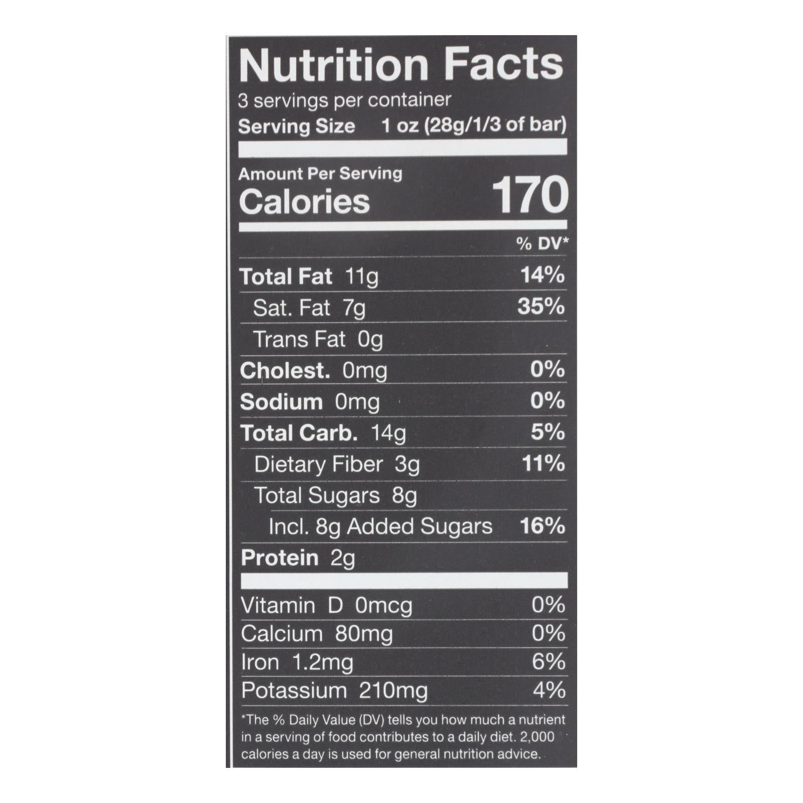 Endangered Species 72% Dark Chocolate Bars, 3oz, Case of 12