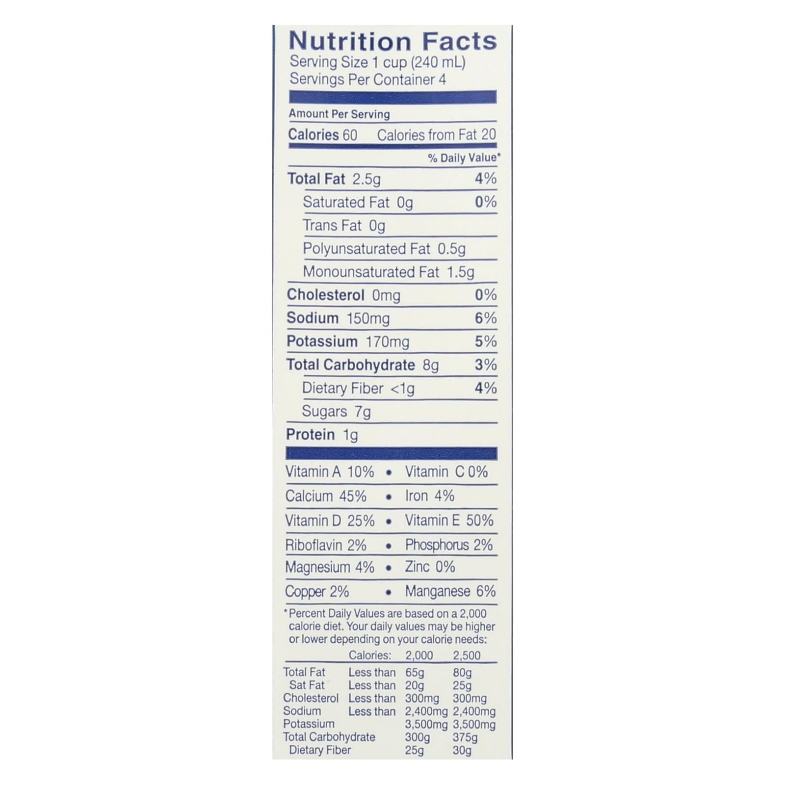 Almond Breeze Original Almond Milk, 12-Pack, 32 Fl Oz