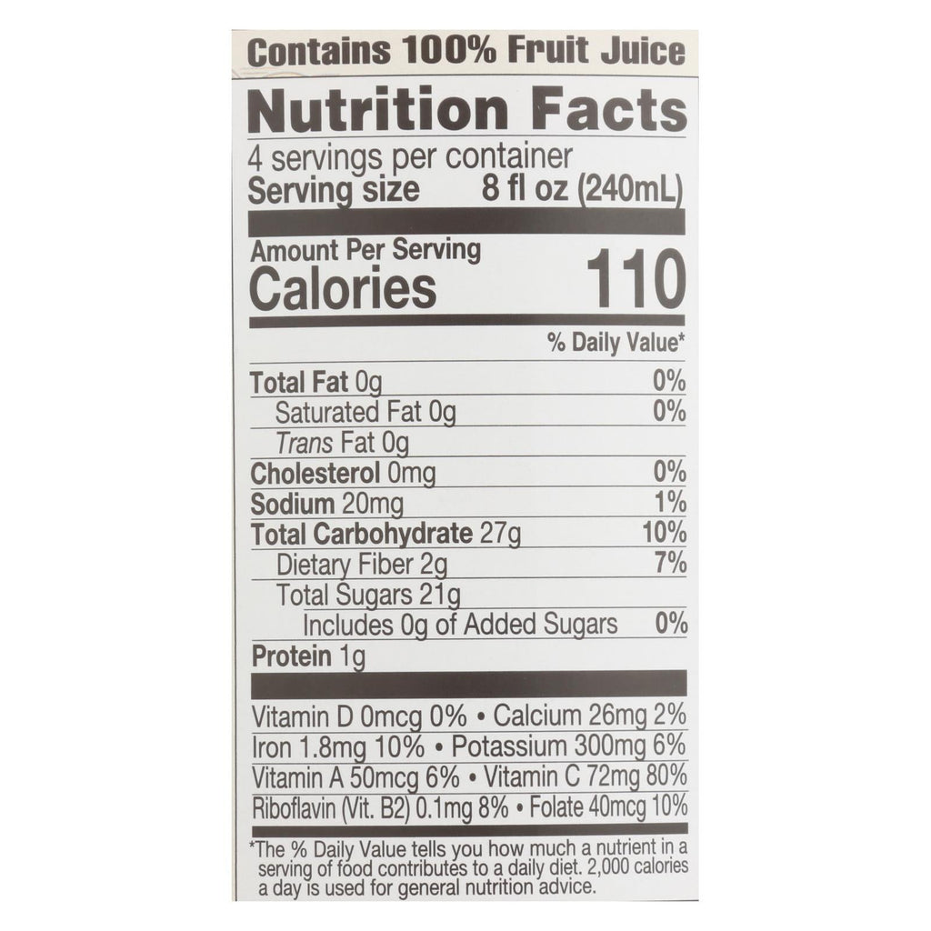Lakewood - Organic Juice - Papaya Blend - Case of 6 - 32 oz.