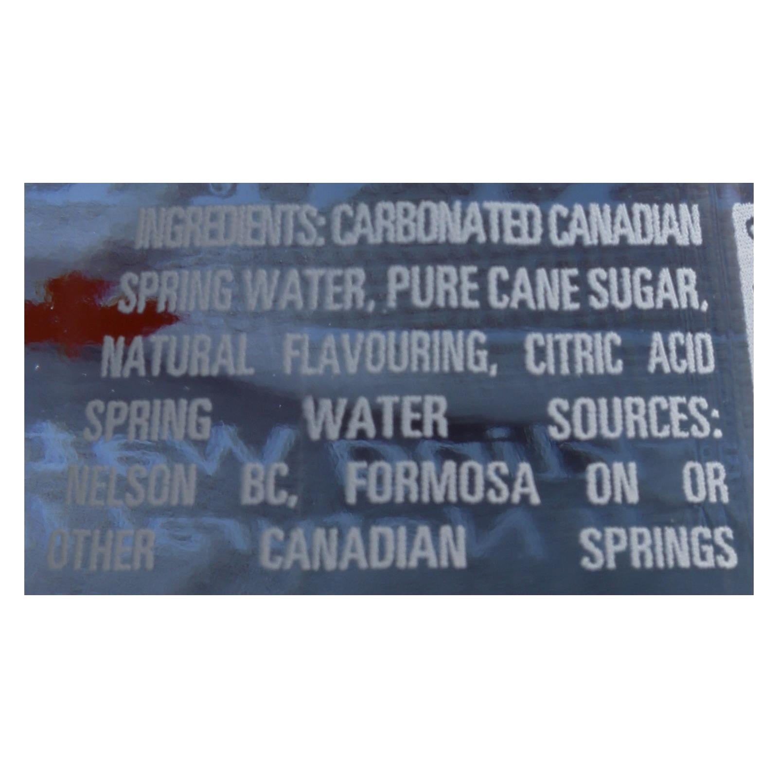 Clearly Canadian Wild Cherry Sparkling Water, 12-Pack