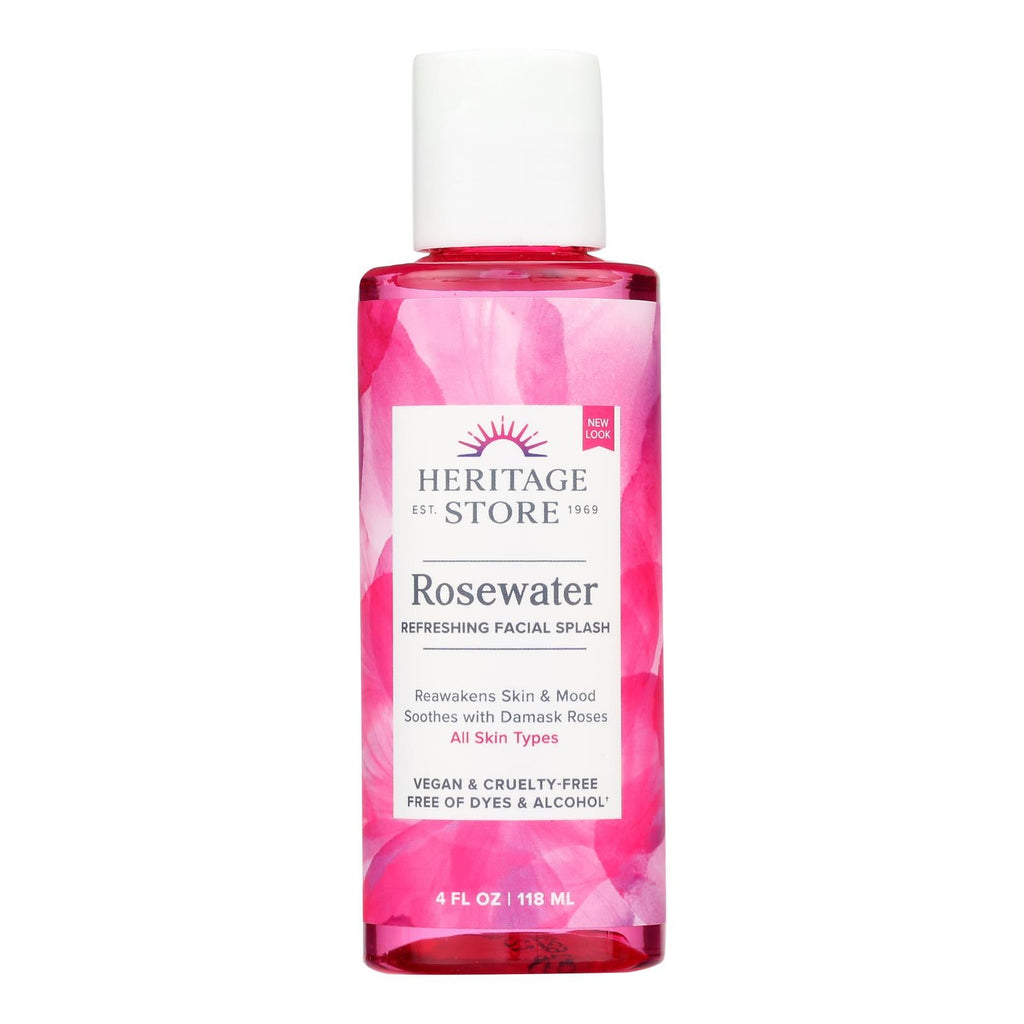 Heritage Products Rose Petals Rosewater - 4 Fl Oz