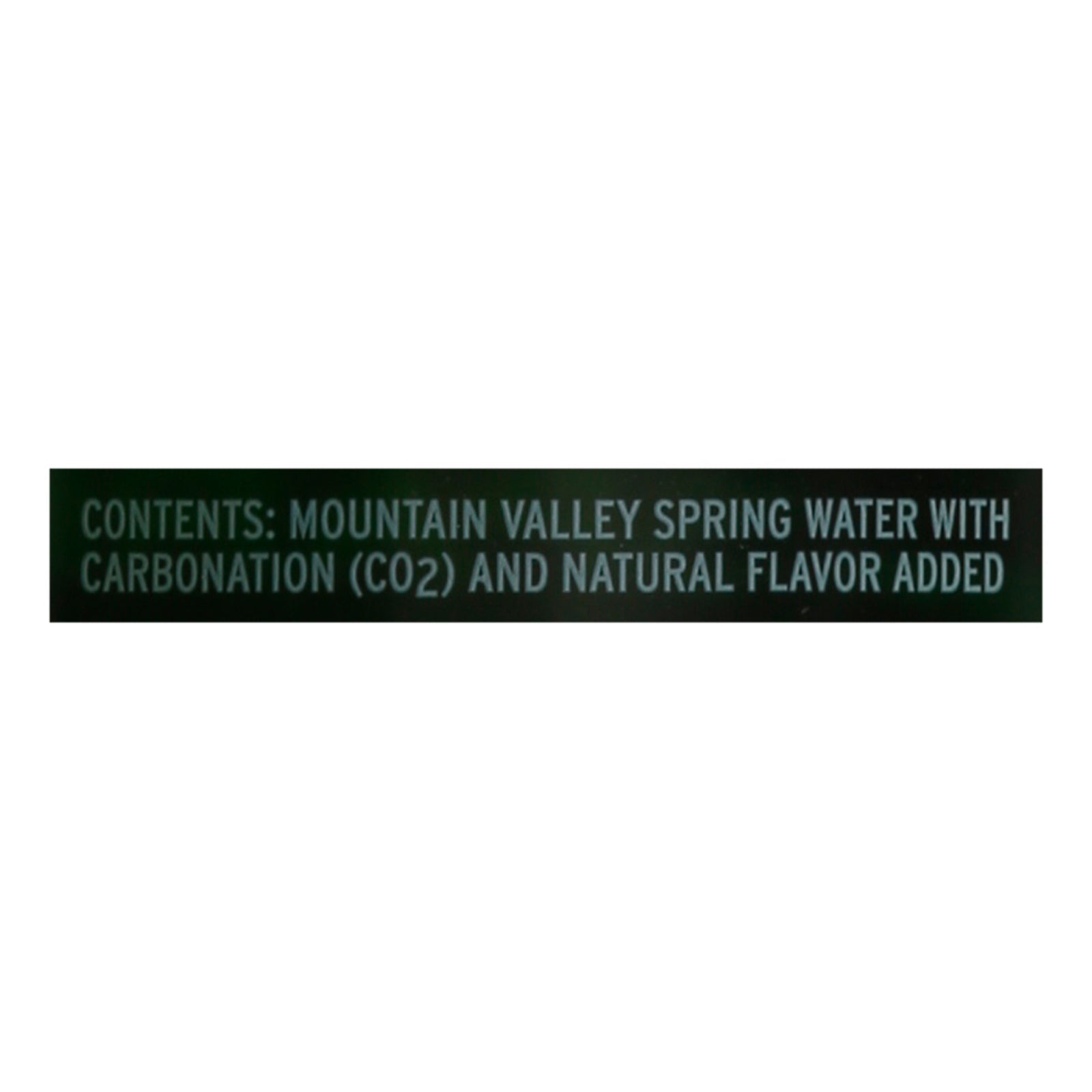 Mountain Valley White Peach Sparkling Water, 12 x 1L Case