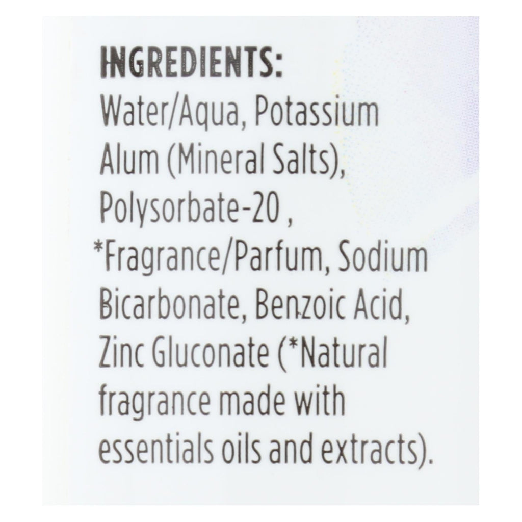 Crystal Essence Lavender & White Tea Deodorant Spray 4oz
