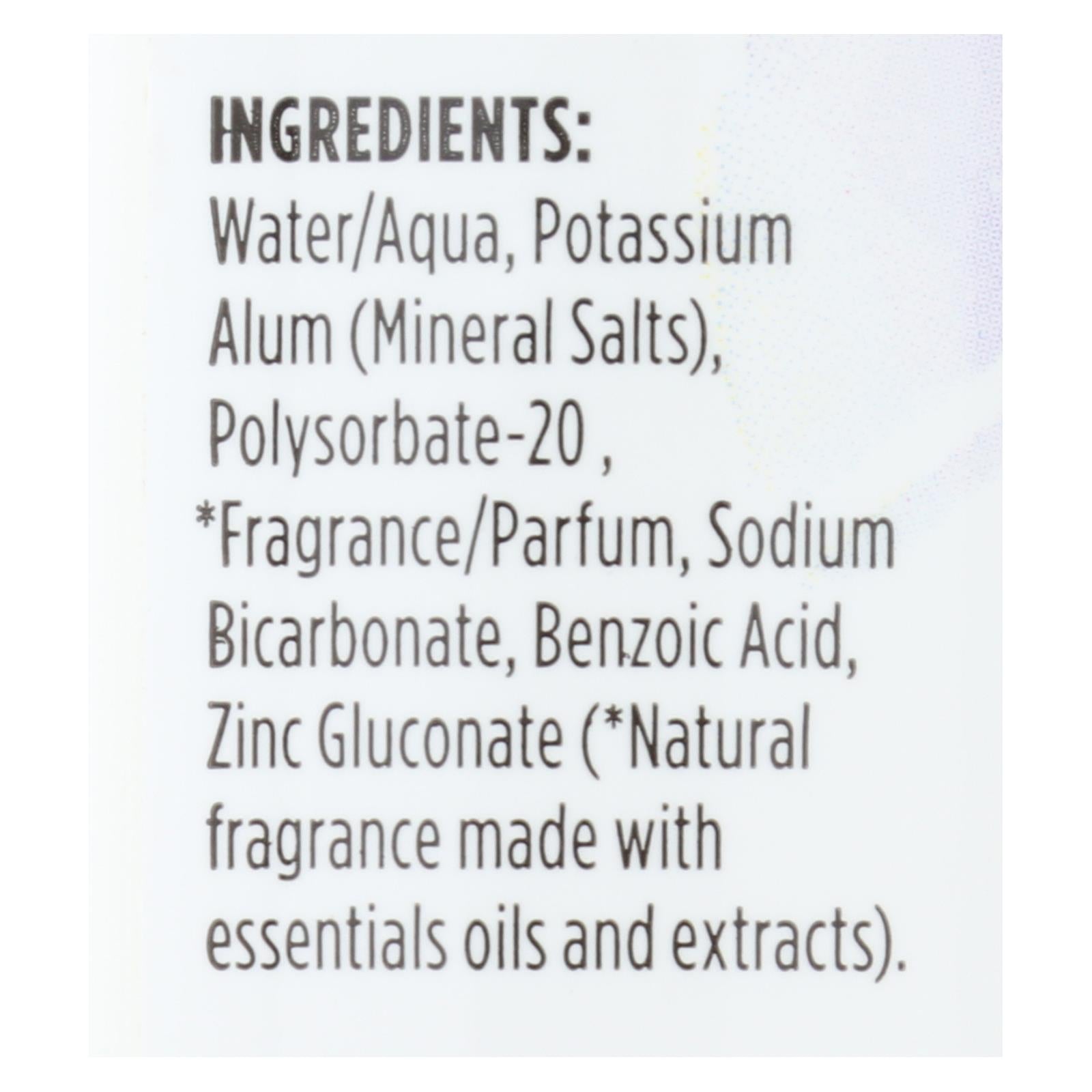 Crystal Essence Lavender & White Tea Deodorant Spray 4oz