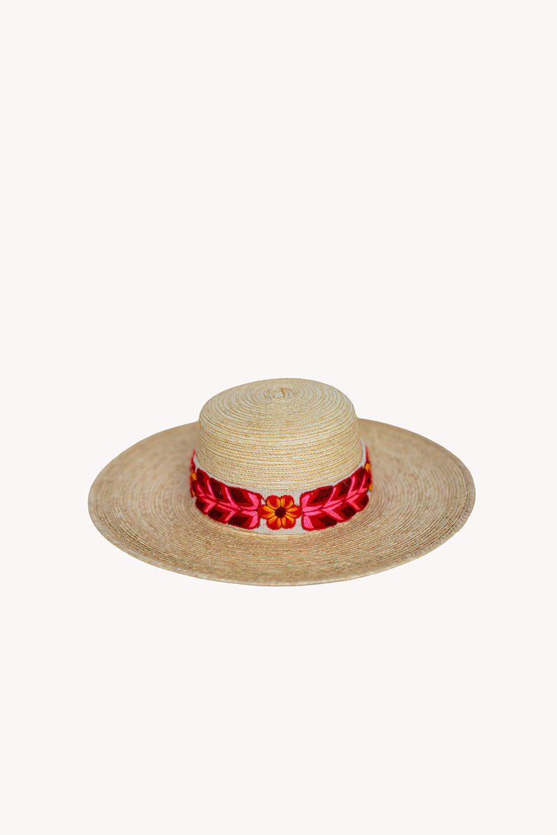 Spanish Palm Leaf Straw Hat