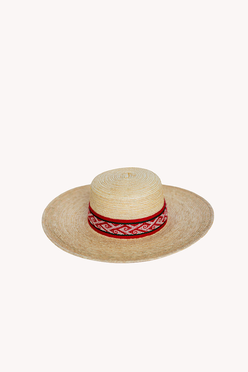 Spanish Palm Leaf Straw Hat