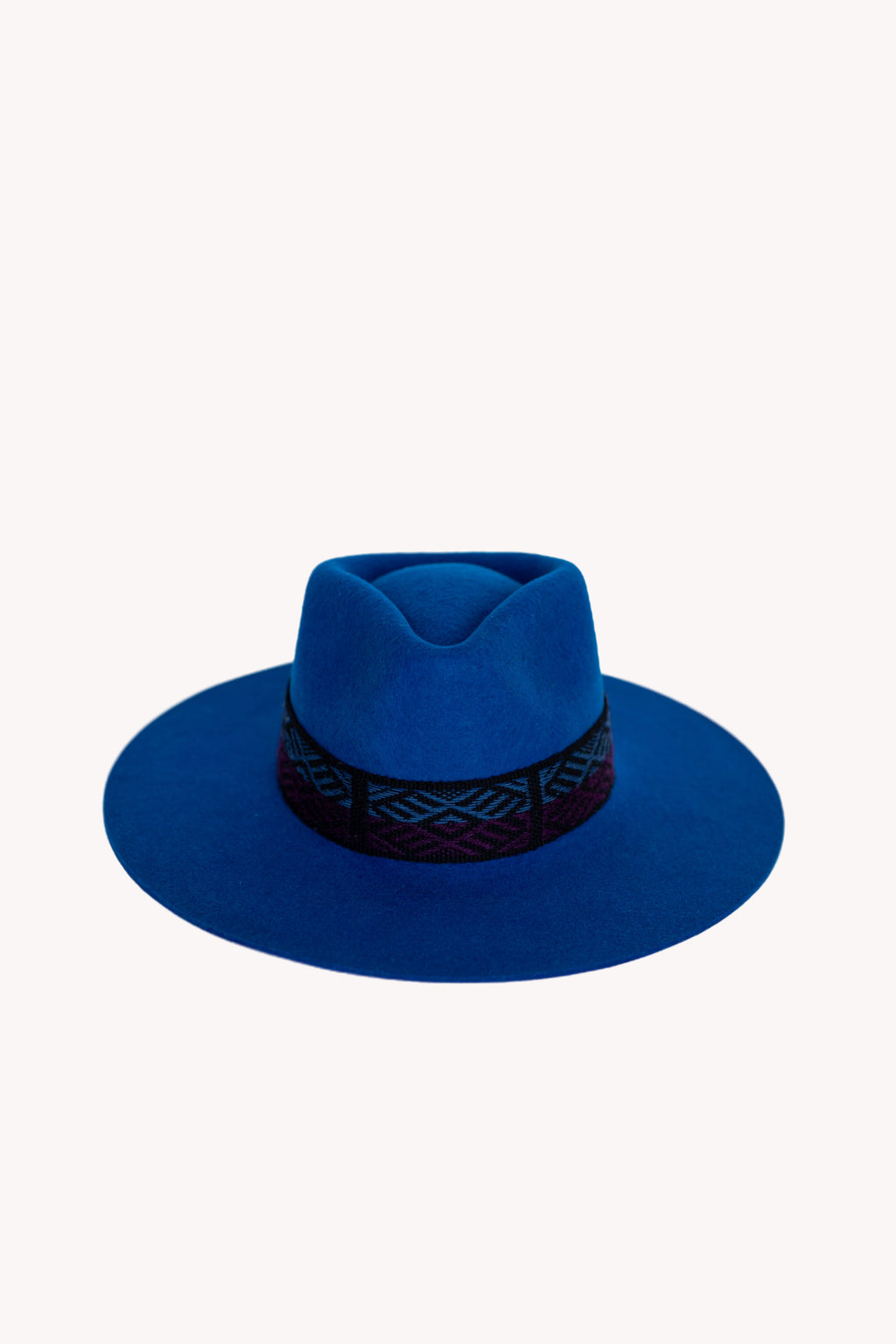 Electric Blue Western Hat