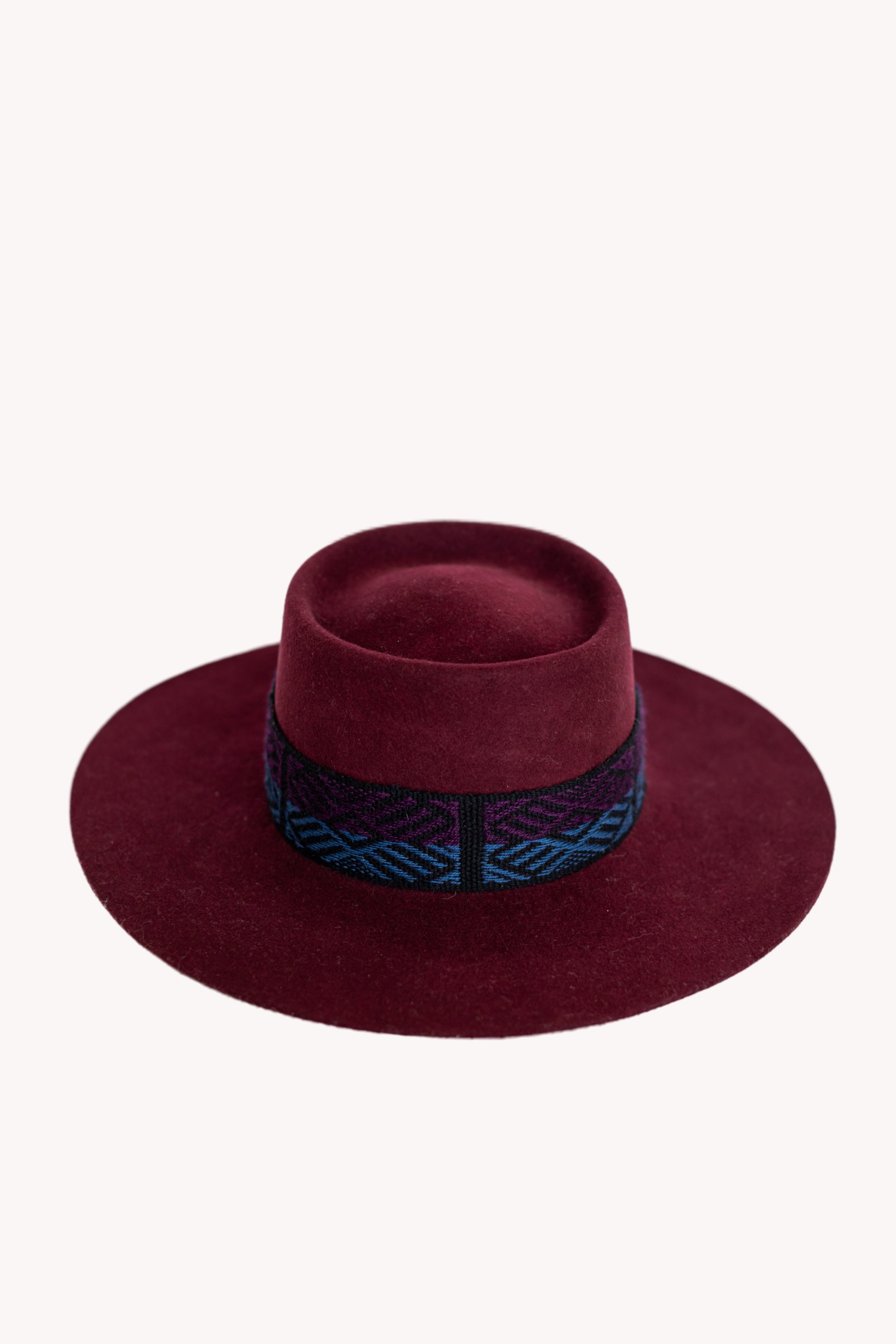 Maroon Bucket Hat
