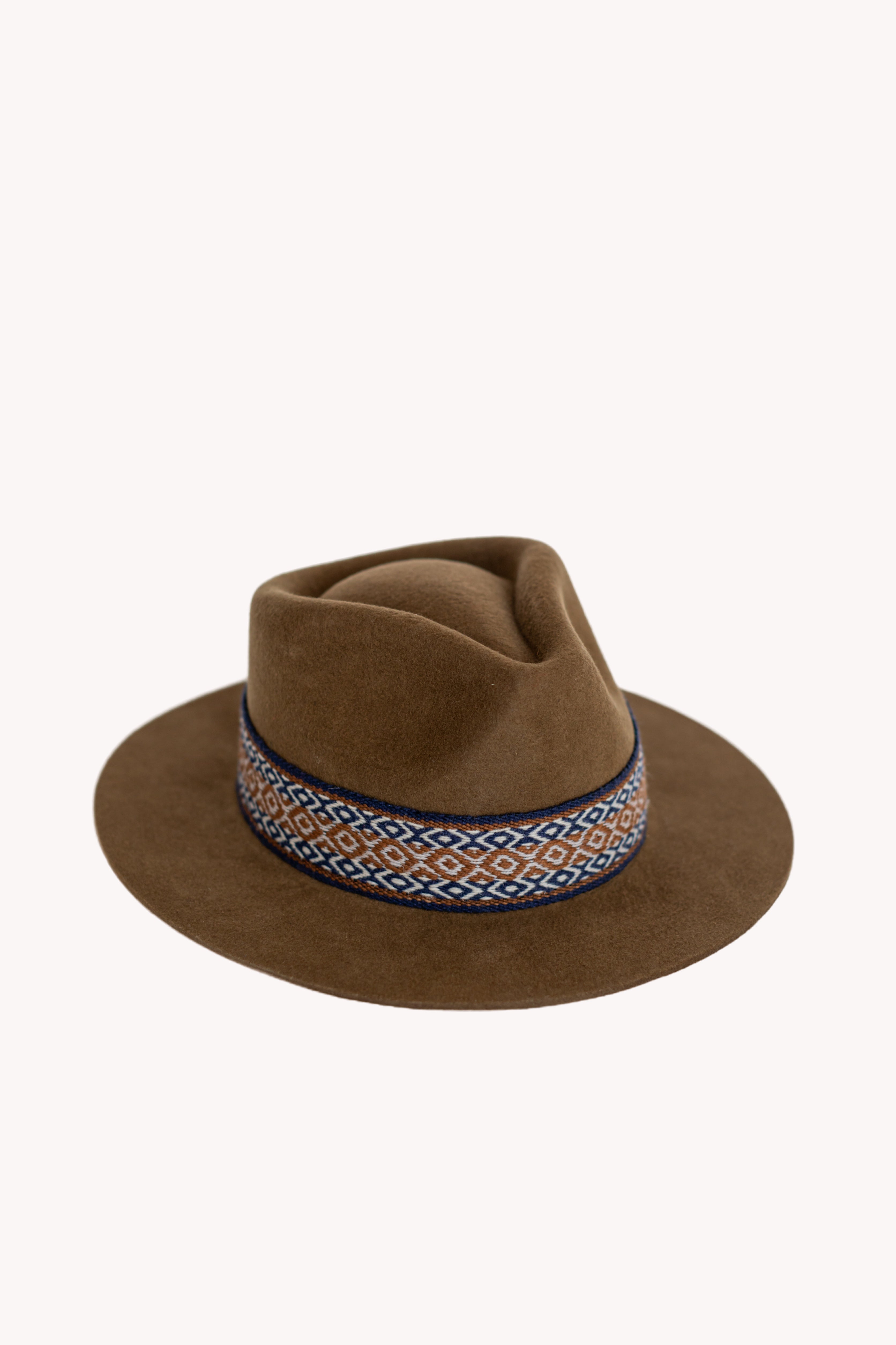 Chestnut Fedora Hat