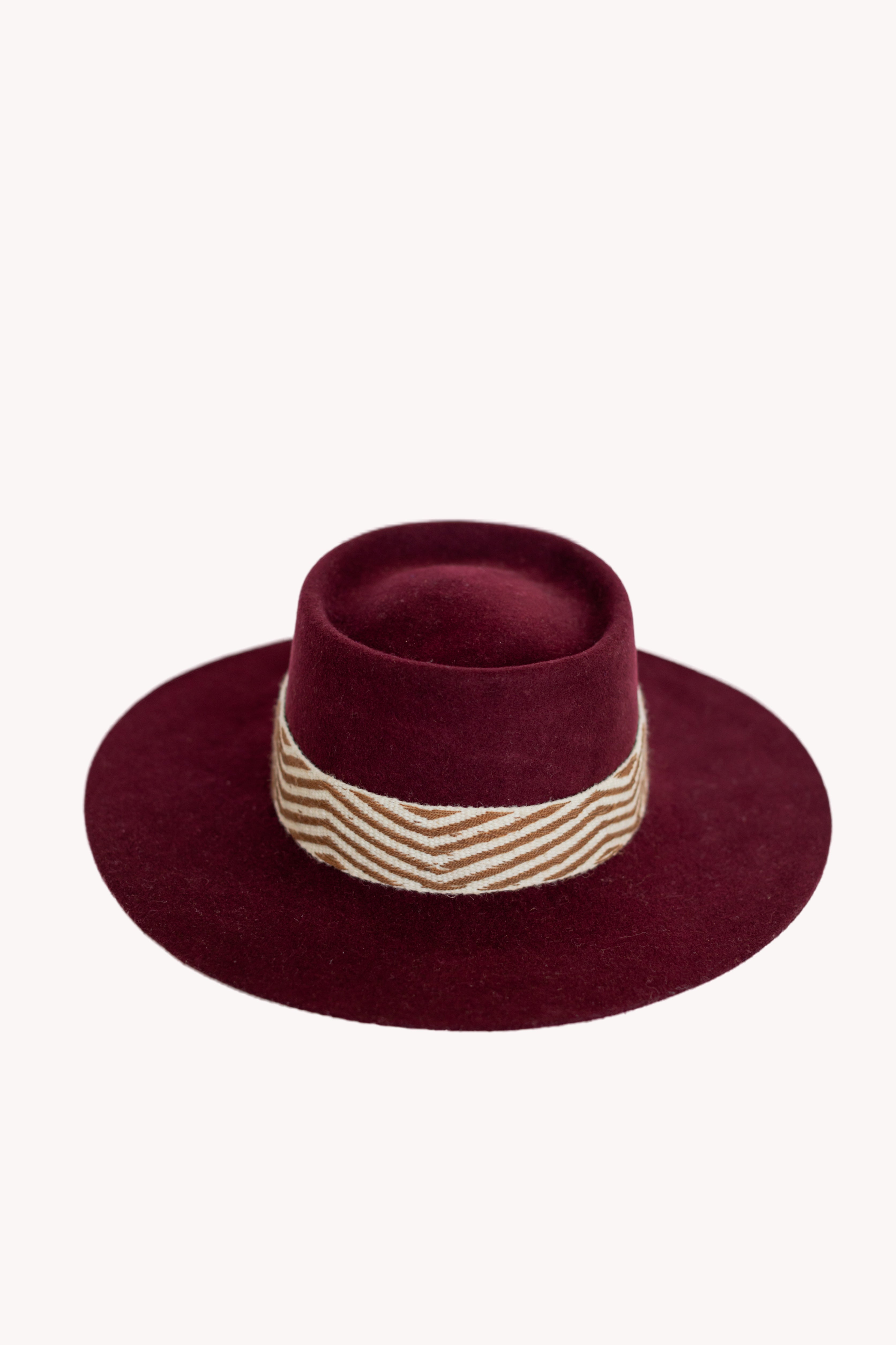 Maroon Bucket Hat