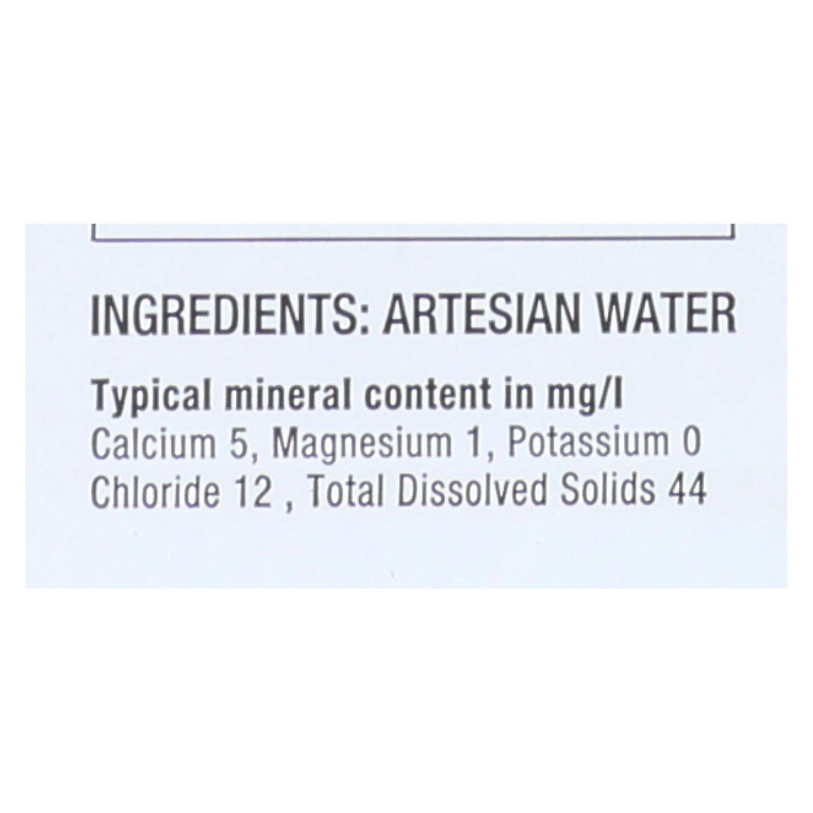 Voss Water Artesian Water - Still - Case of 12 - 27.1 Fl oz.