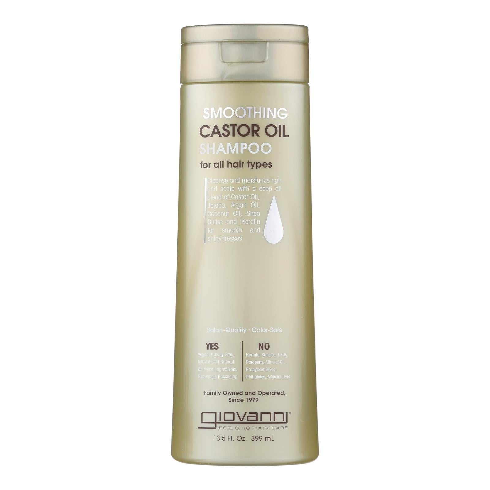 Giovanni Castor Oil Smooth Shampoo - 13.5 oz
