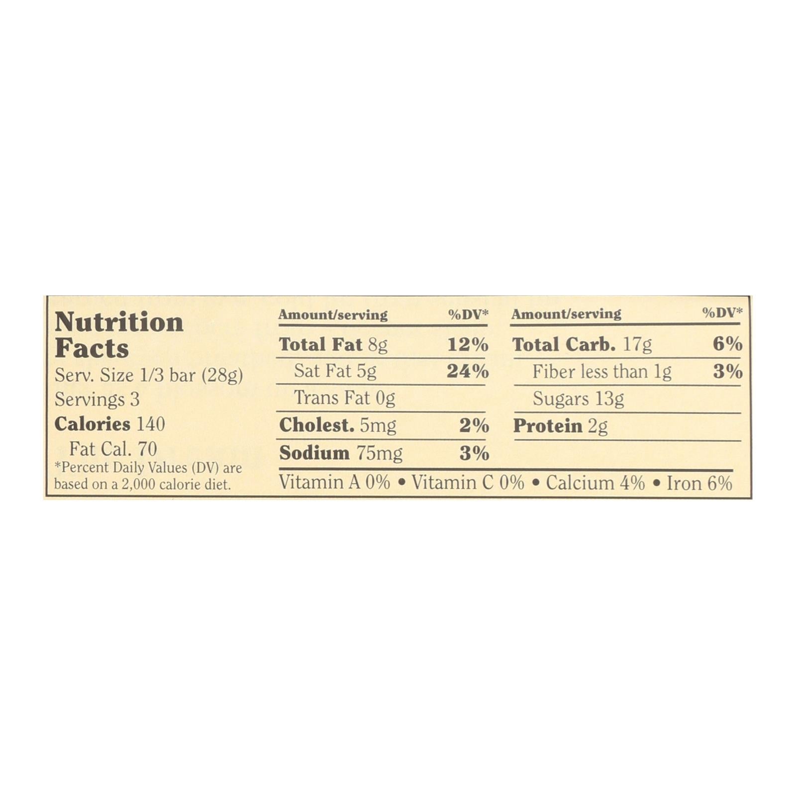 Chocolove Milk Chocolate Pretzel Bars, 2.9 oz, Pack of 12