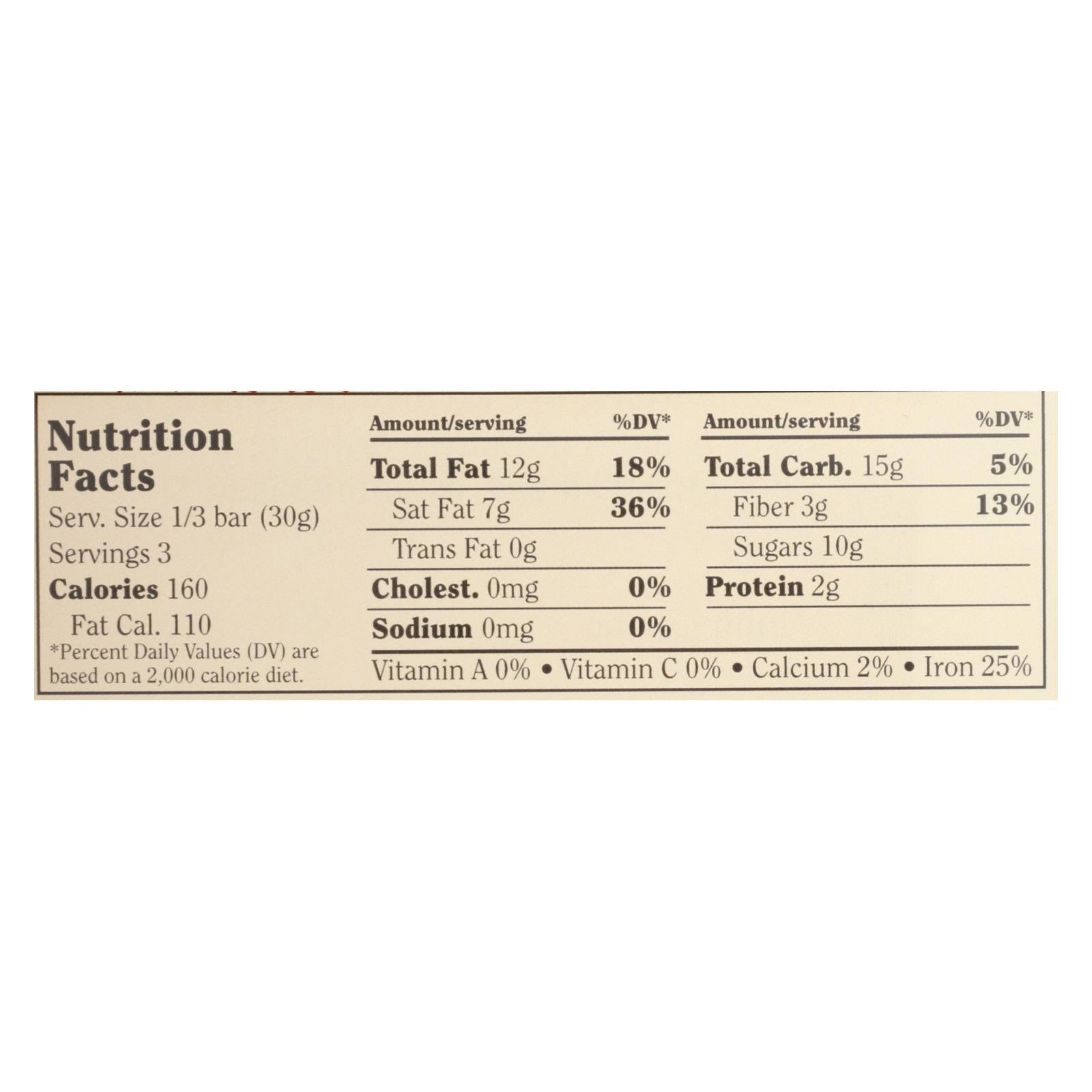 Chocolove Xoxox Dark Chocolate Bars, 3.2 oz, Case of 12