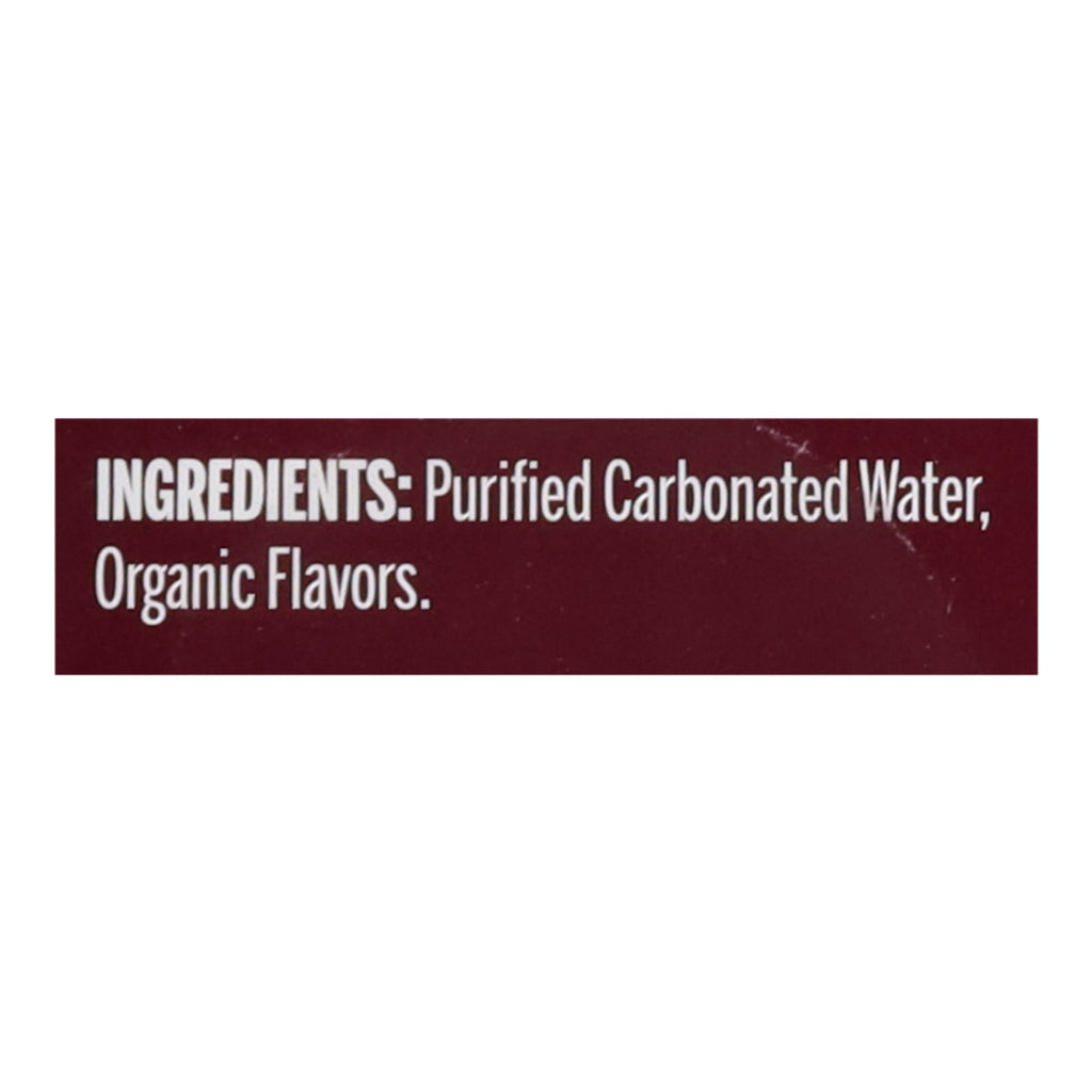Nixie Sparkling Water Black Cherry Lime - 3 Cases