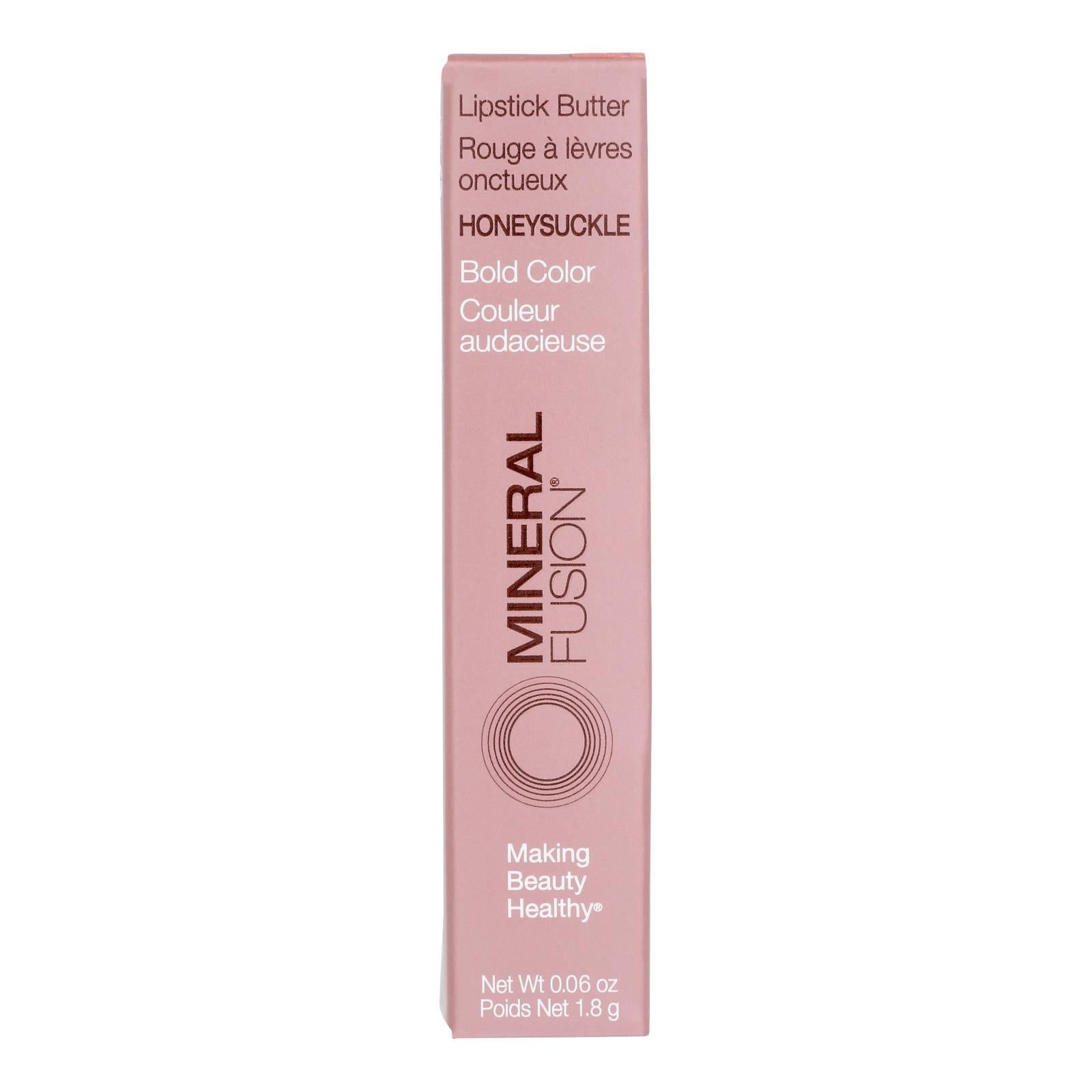 Mineral Fusion Lipstick Butter Honeysuckle - 0.06 Oz