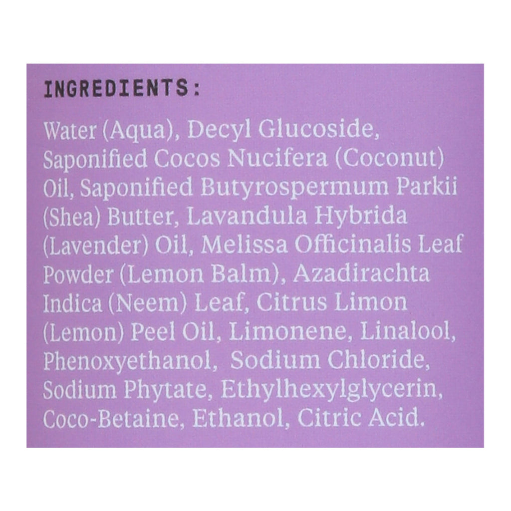 Alaffia - Kids Shampoo & Wash Lemon Lavender - 1 Each -16 Fz