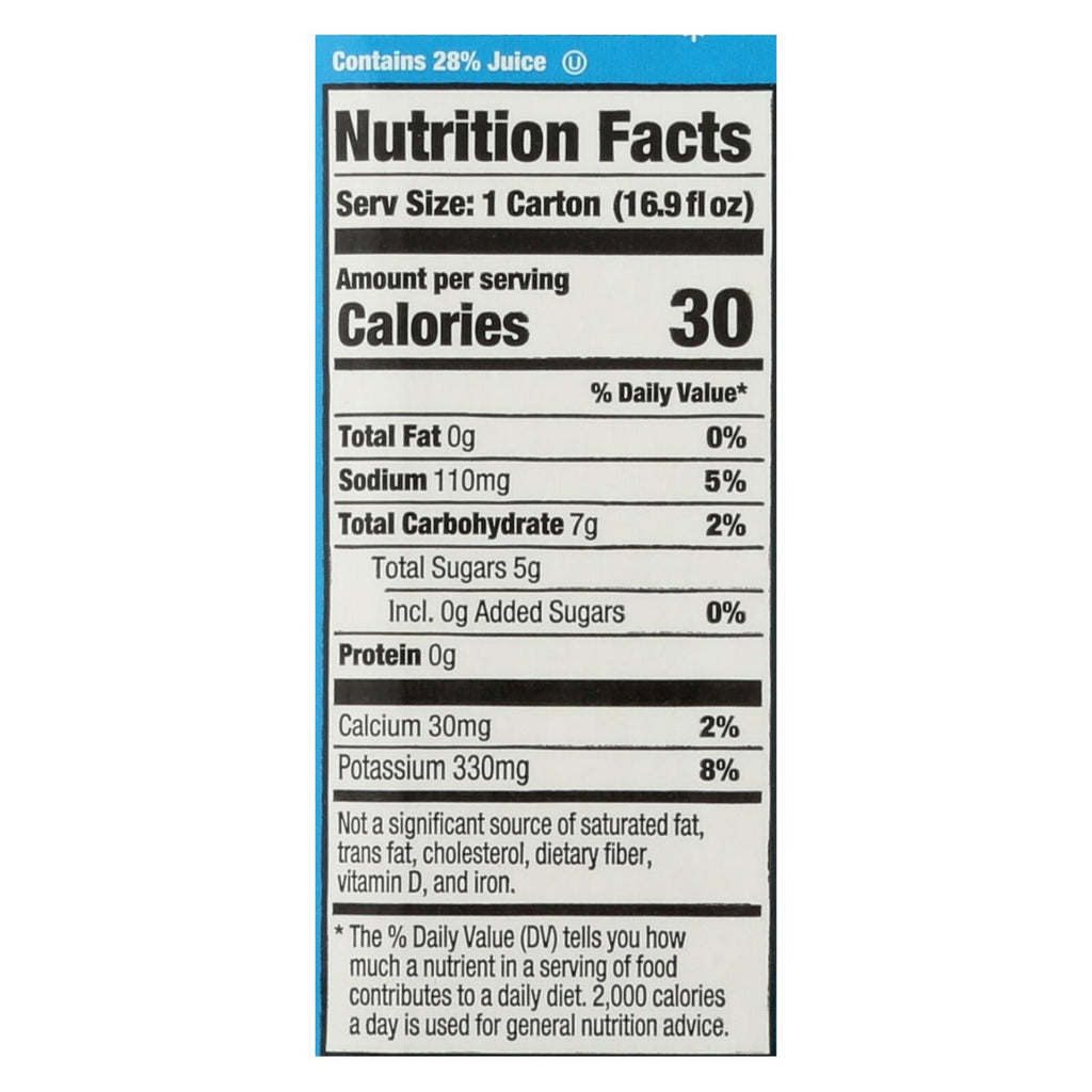 Nooma Organic Electrolyte Drink, Blueberry Peach, 12-pack