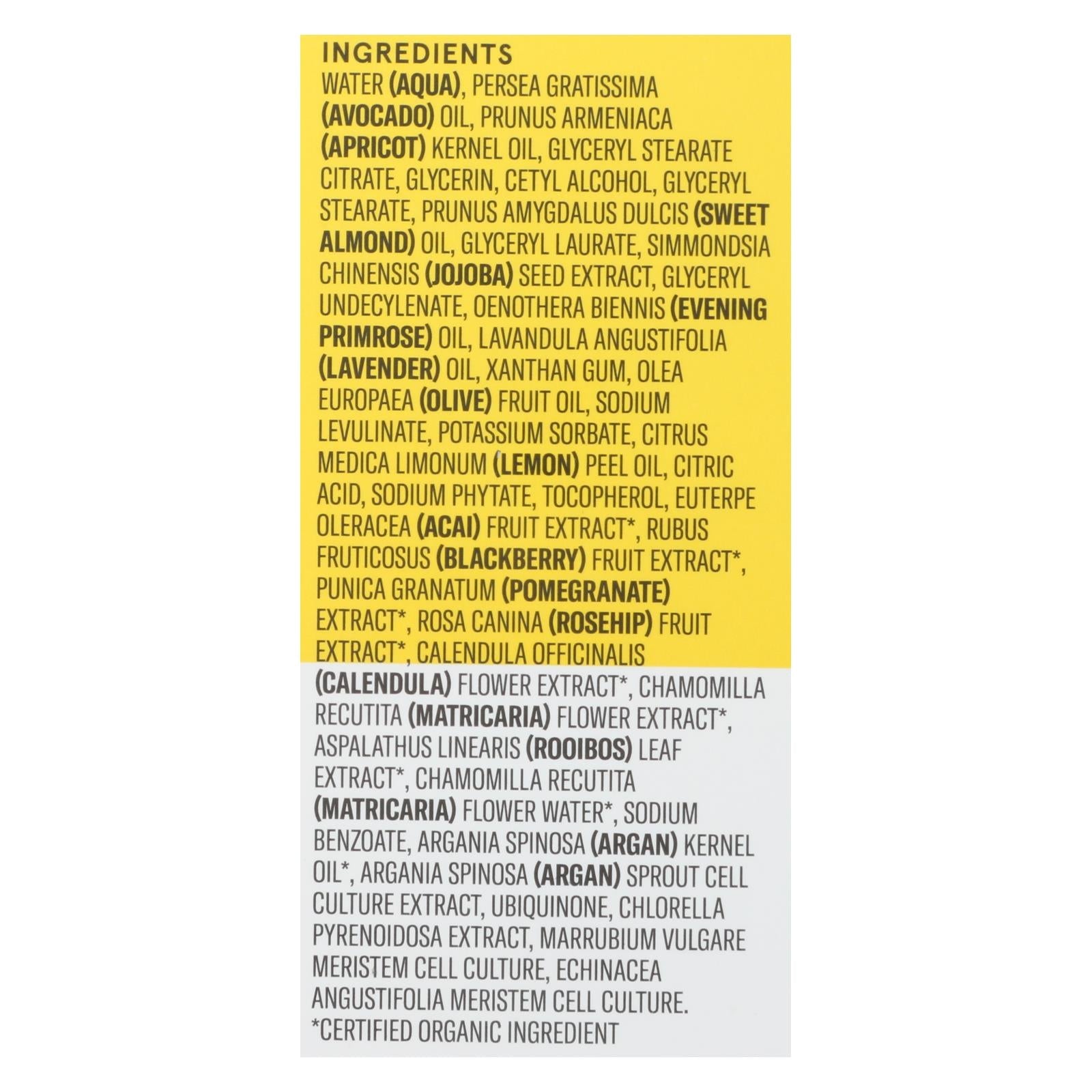 Acure Night Cream with Argan & Chlorella - 1.75 Fl Oz