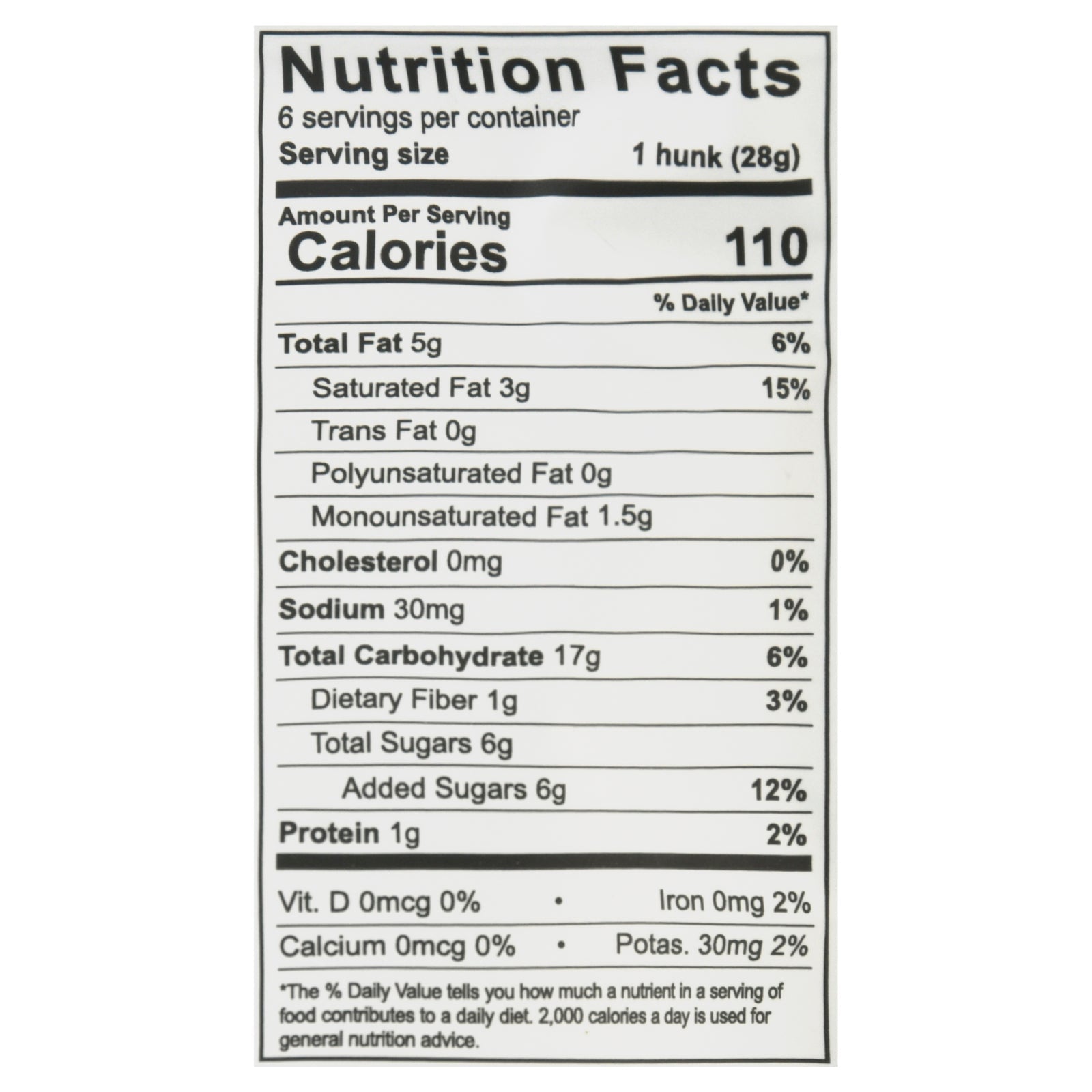 Heavenly Hunks Oatmeal White Choc Cookies 6-Pack 6oz