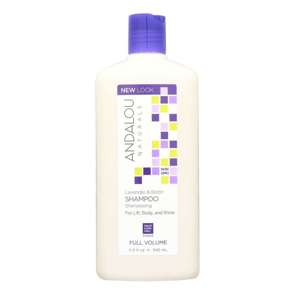 Andalou Lavender Biotin Volume Shampoo 11.5 Fl Oz