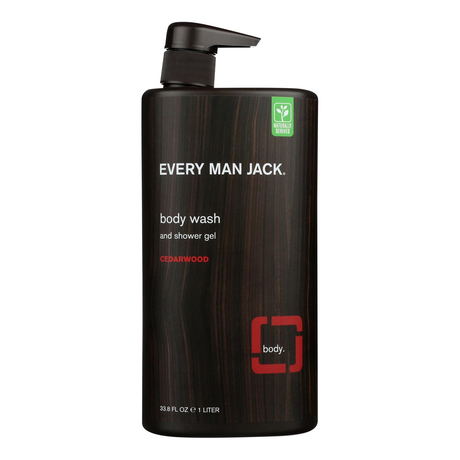 Every Man Jack Cedarwood Body Wash - 33.8 fl oz