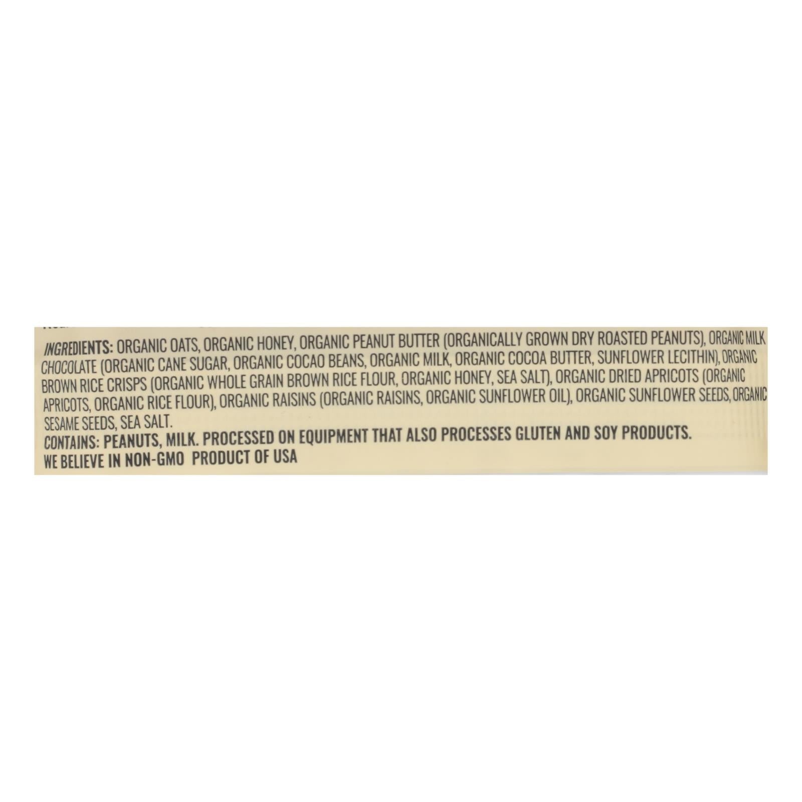 Kate's Real Food Peanut Butter Milk Chocolate Bars - 12ct