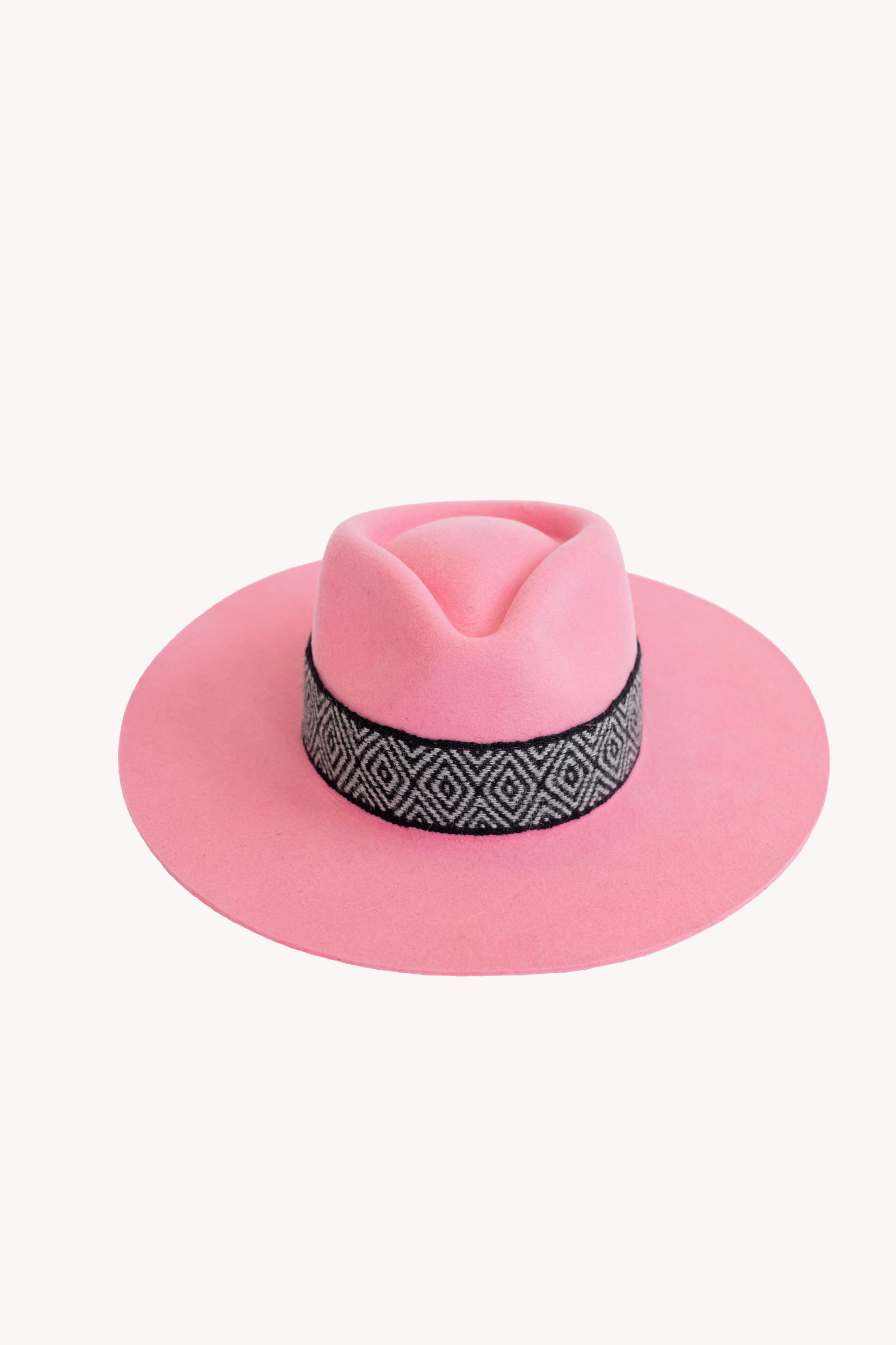 Bubble Gum Pink Western Hat