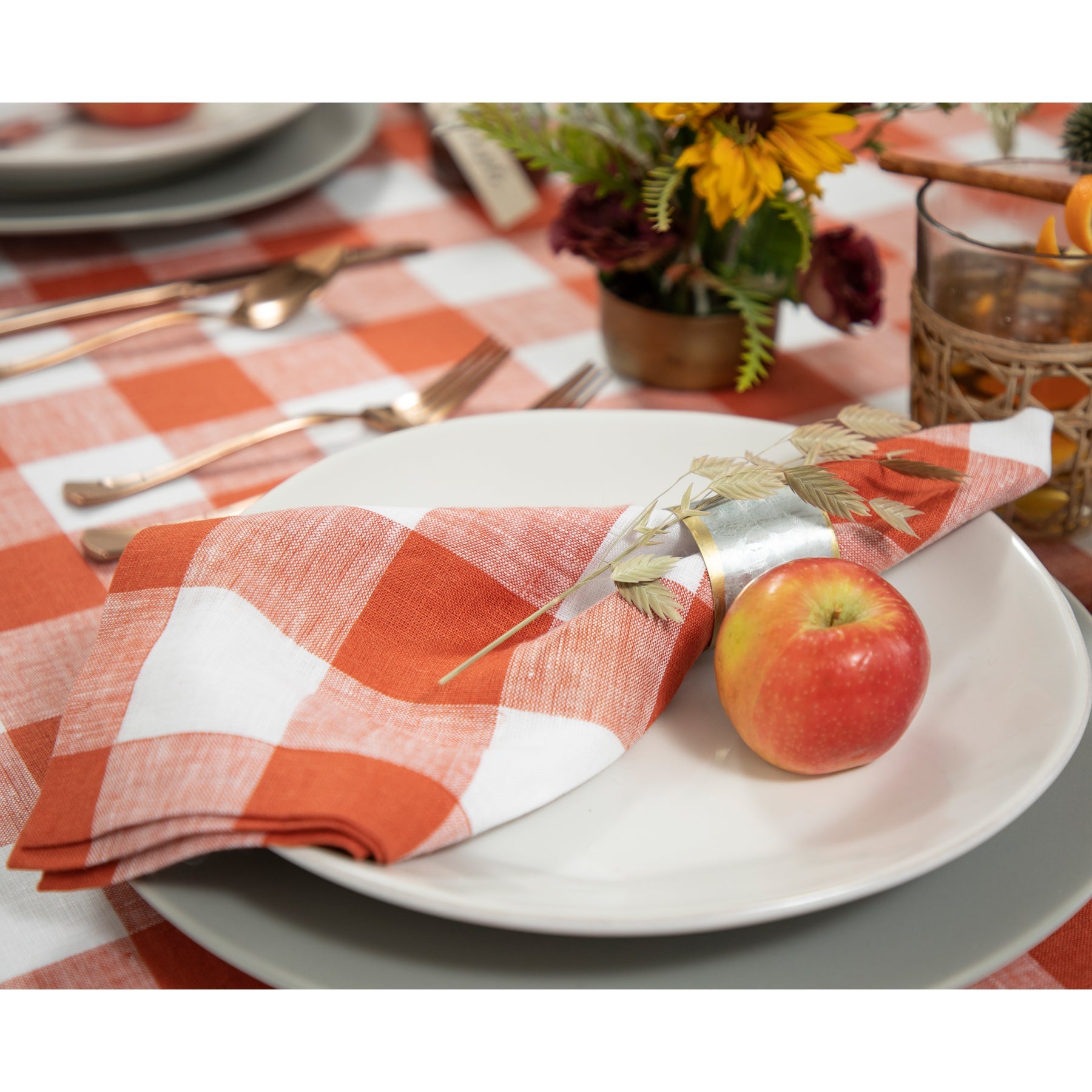 Buffalo Check Napkins, Set of 4