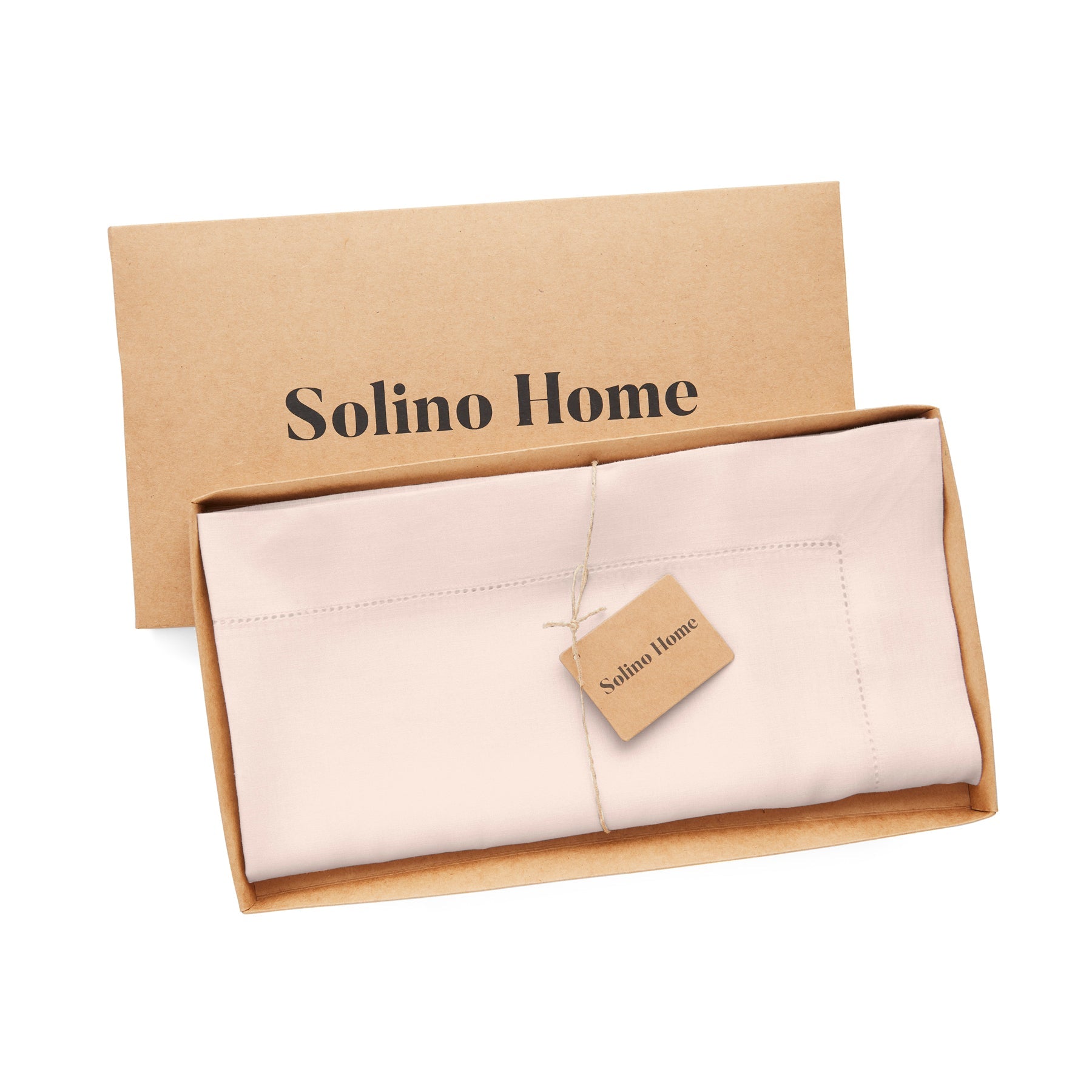 Classic Hemstitch Table Throw