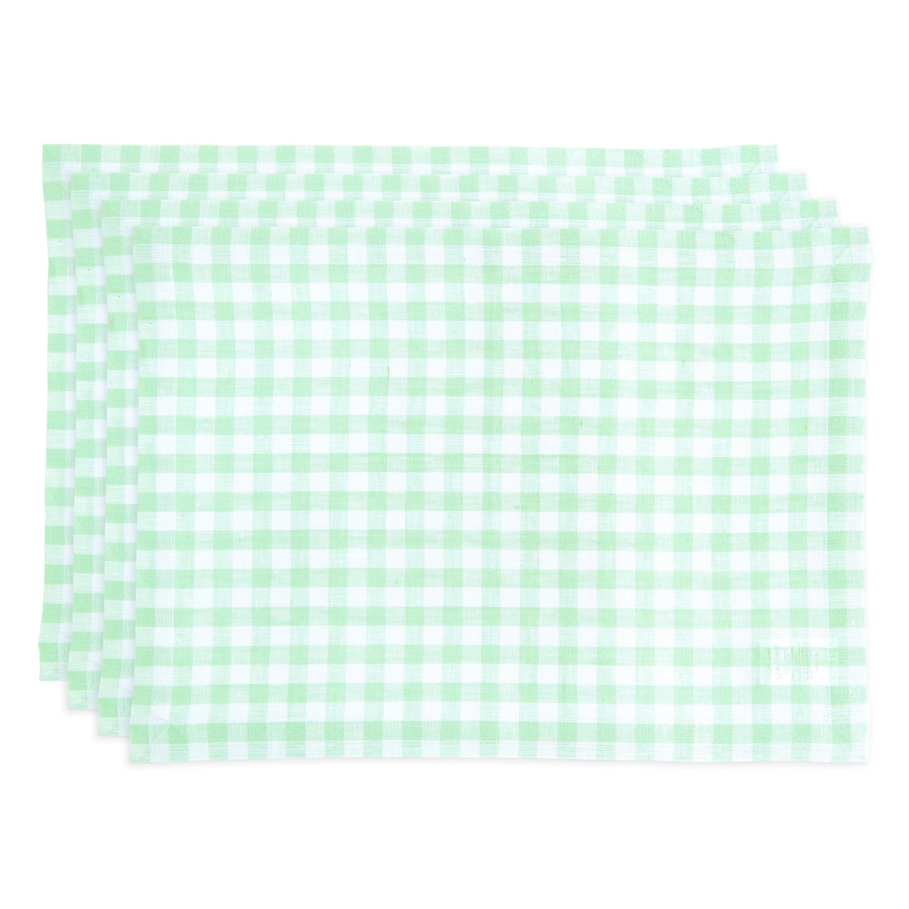 Gingham Placemats, Set of 4