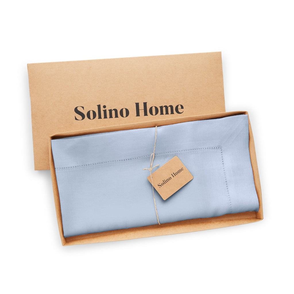 Classic Hemstitch Table Throw